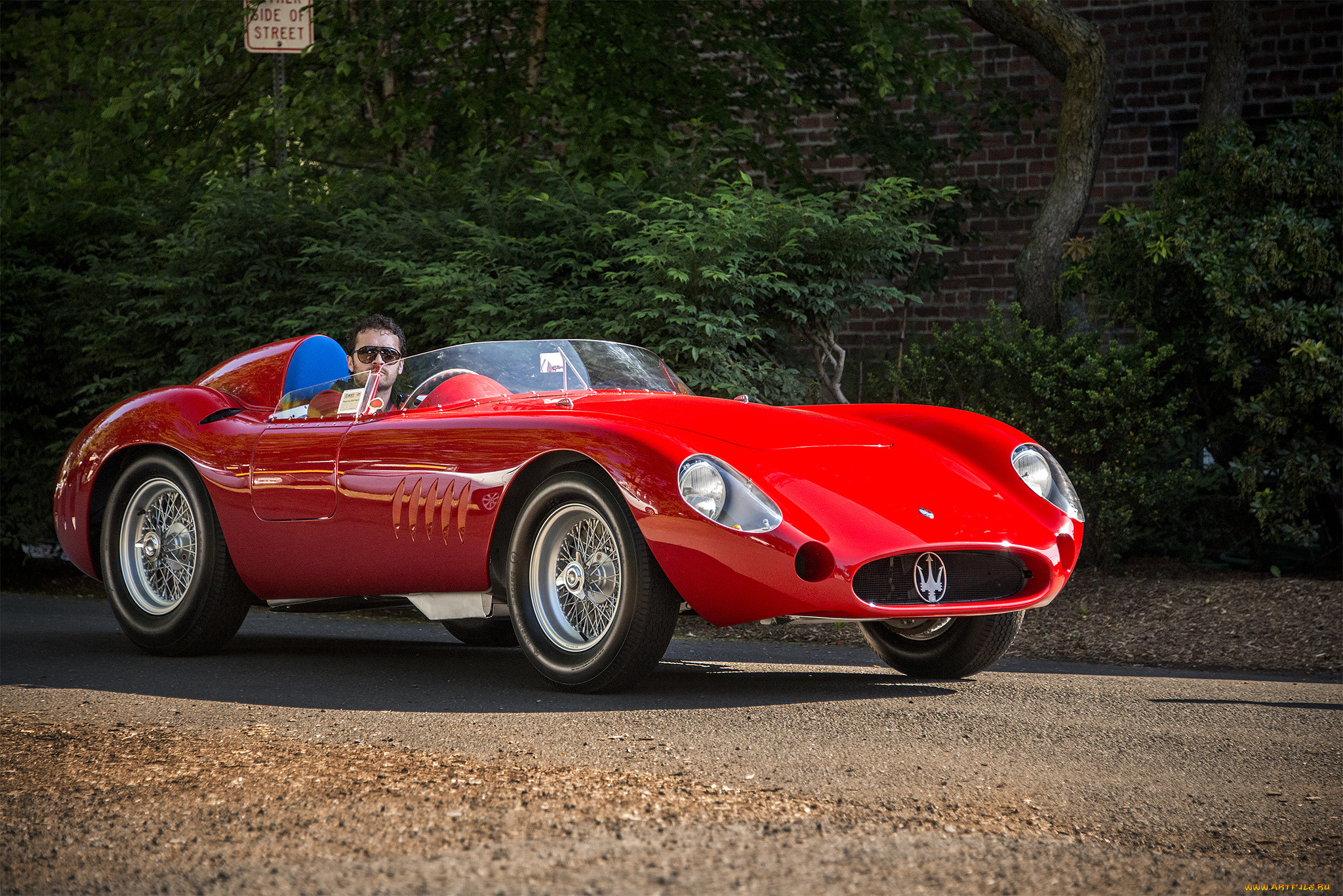 maserati, 300s, , 1957, автомобили, maserati, автопробег, выставка, автошоу