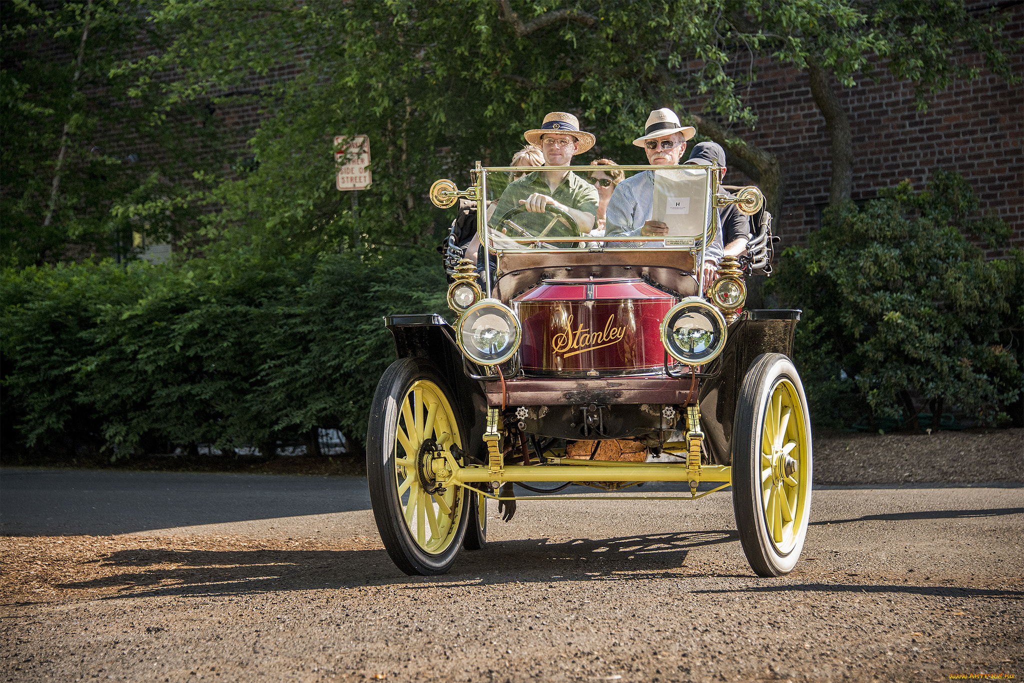 stanley, steamer, автомобили, выставки, и, уличные, фото, автопробег, выставка, автошоу