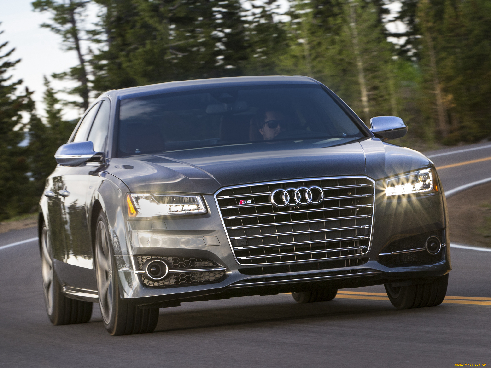 автомобили, audi, темный, 2014г, d4, us-spec, s8