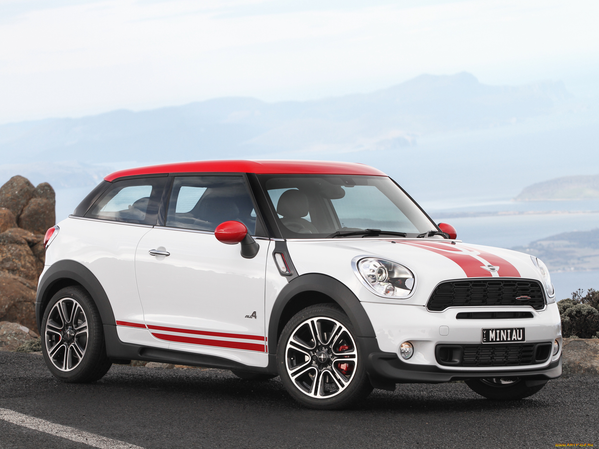 автомобили, mini, r61, works, au-spec, paceman, светлый, cooper, john