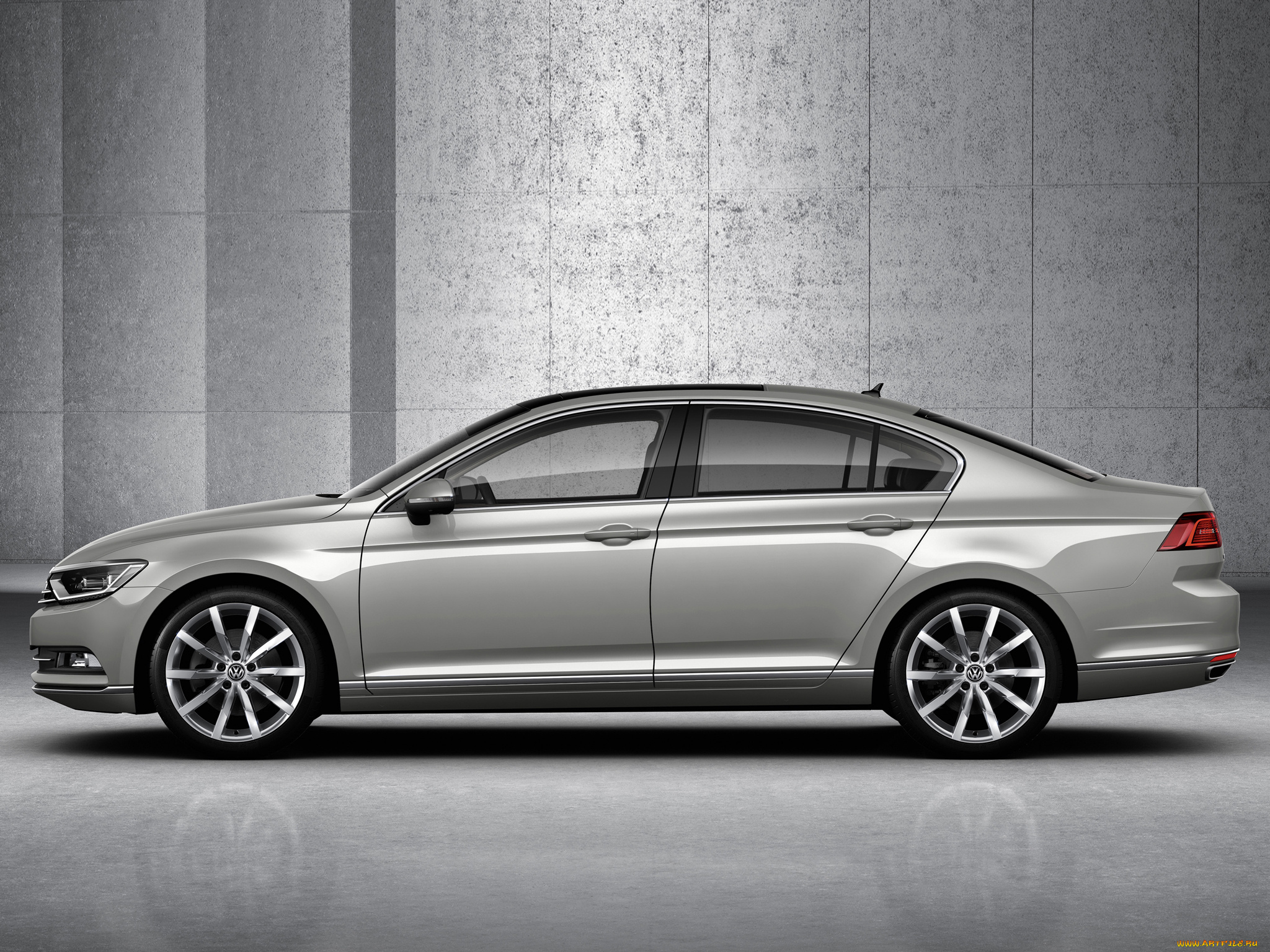 автомобили, volkswagen, passat, 2014г, светлый, b8