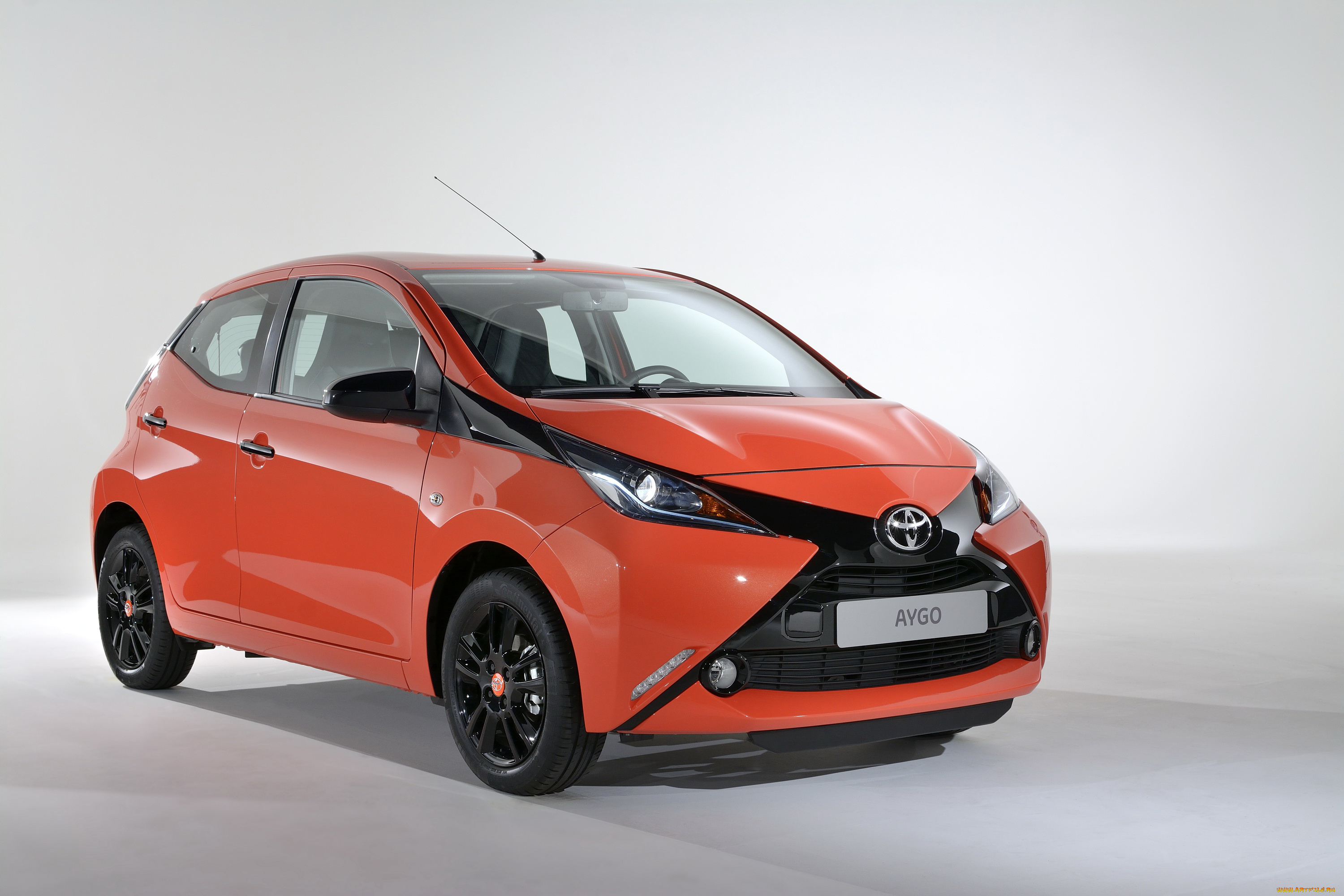 2014, toyota, aygo, автомобили, toyota, оранжевый, aygo
