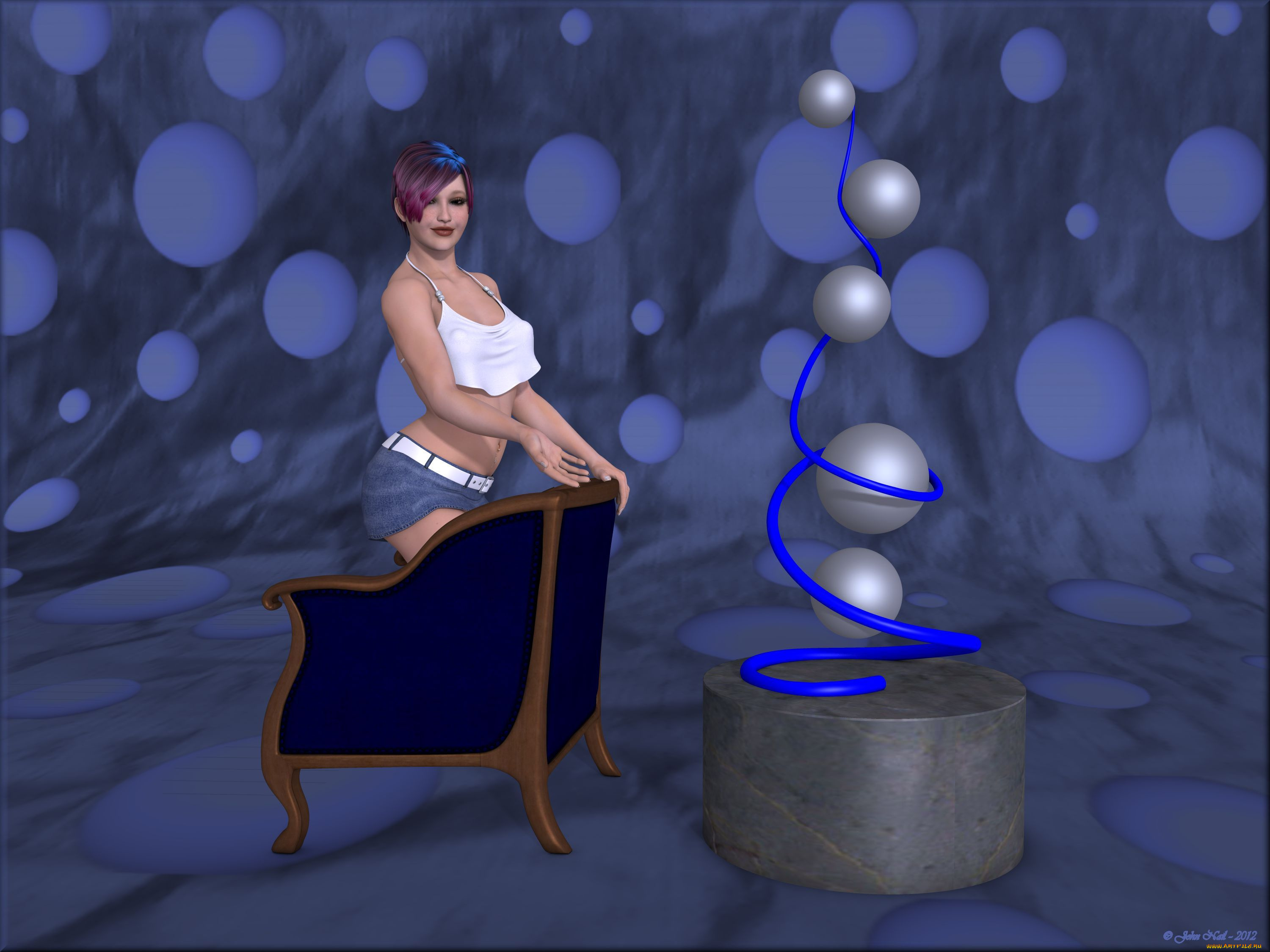 3д, графика, люди, , people, взгляд, девушка