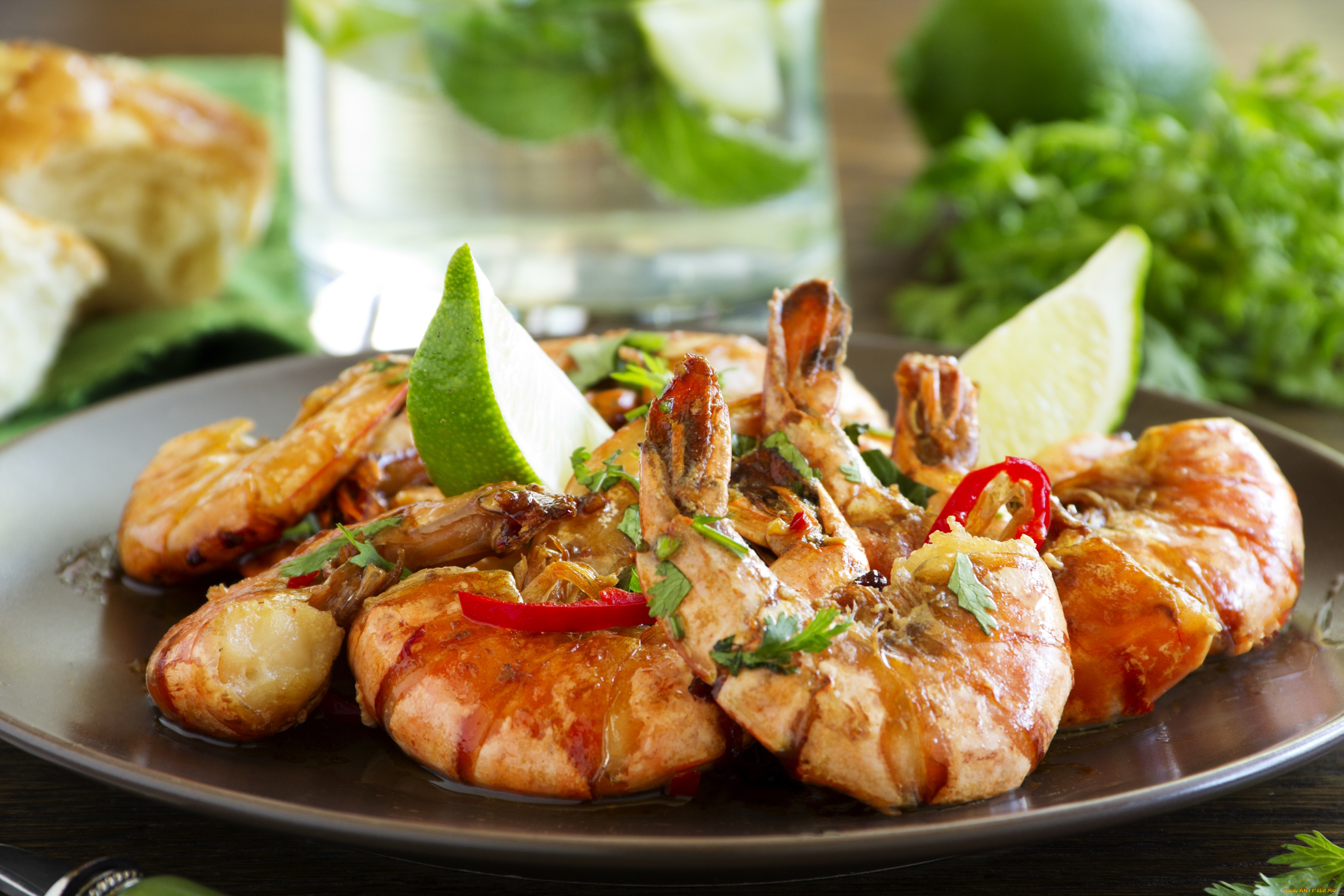 еда, рыба, , морепродукты, , суши, , роллы, креветки, лайм