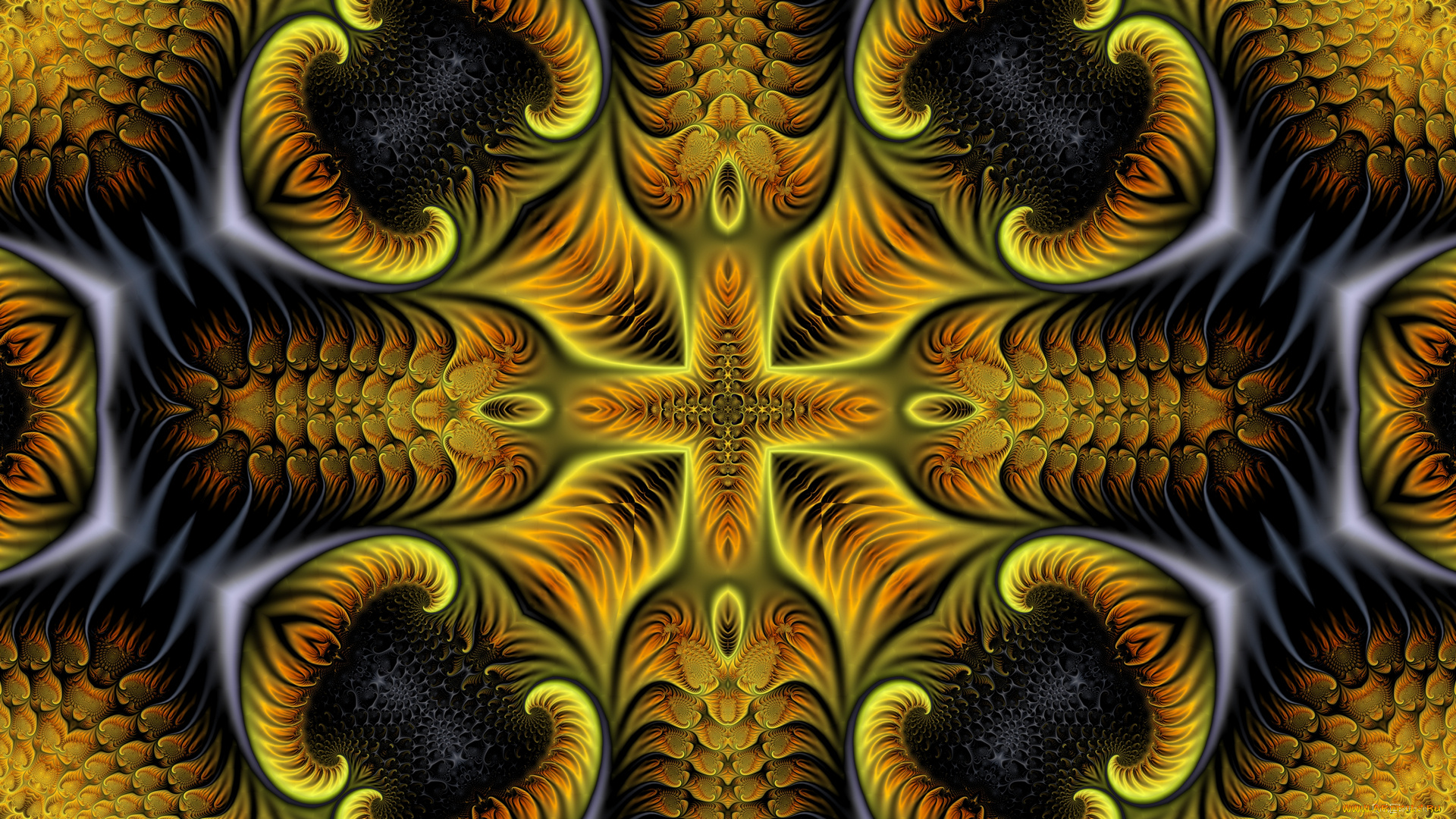 3д, графика, фракталы, , fractal, узор, фон, цвета
