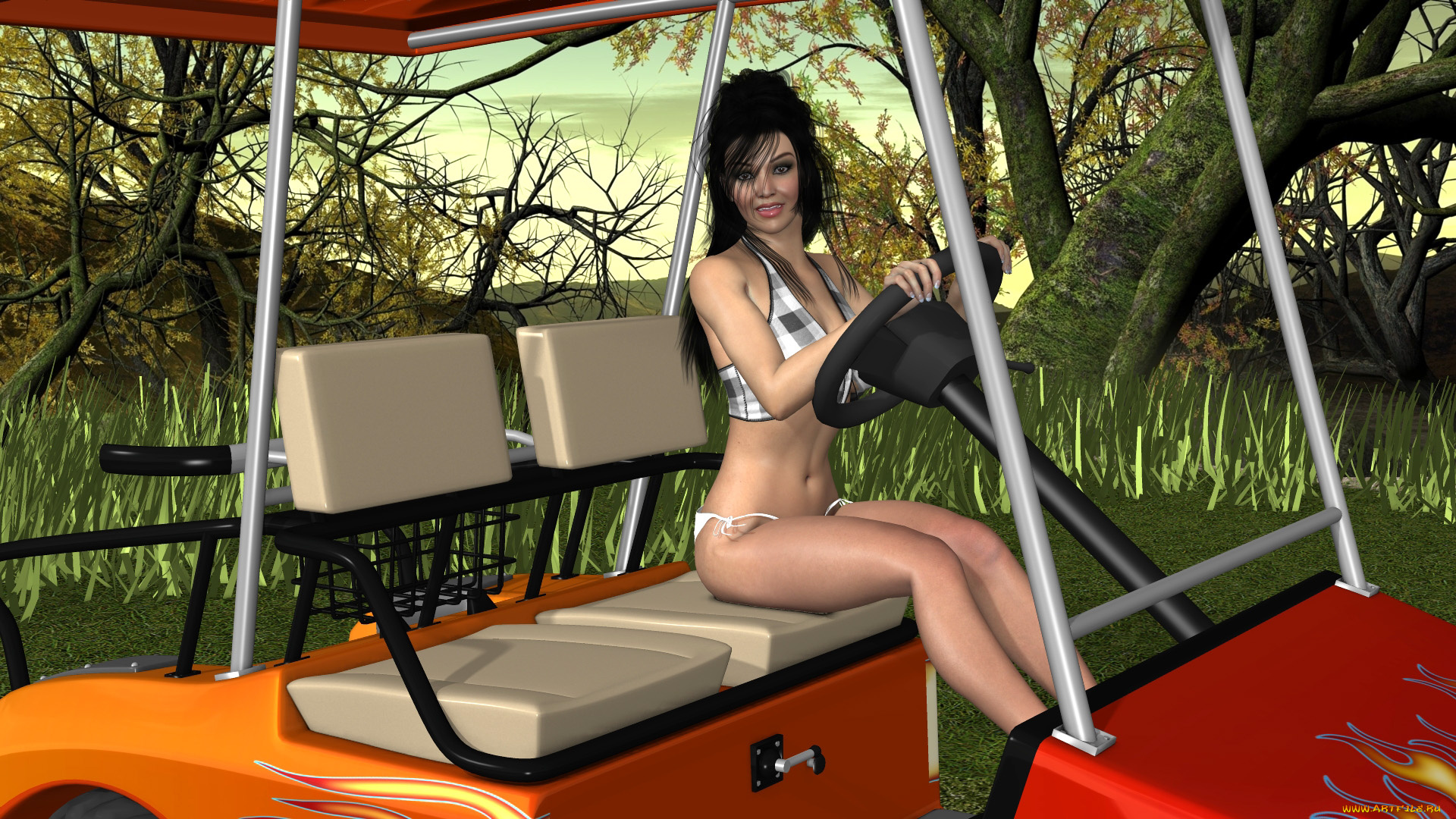 3д, графика, люди, , people, фон, взгляд, девушка