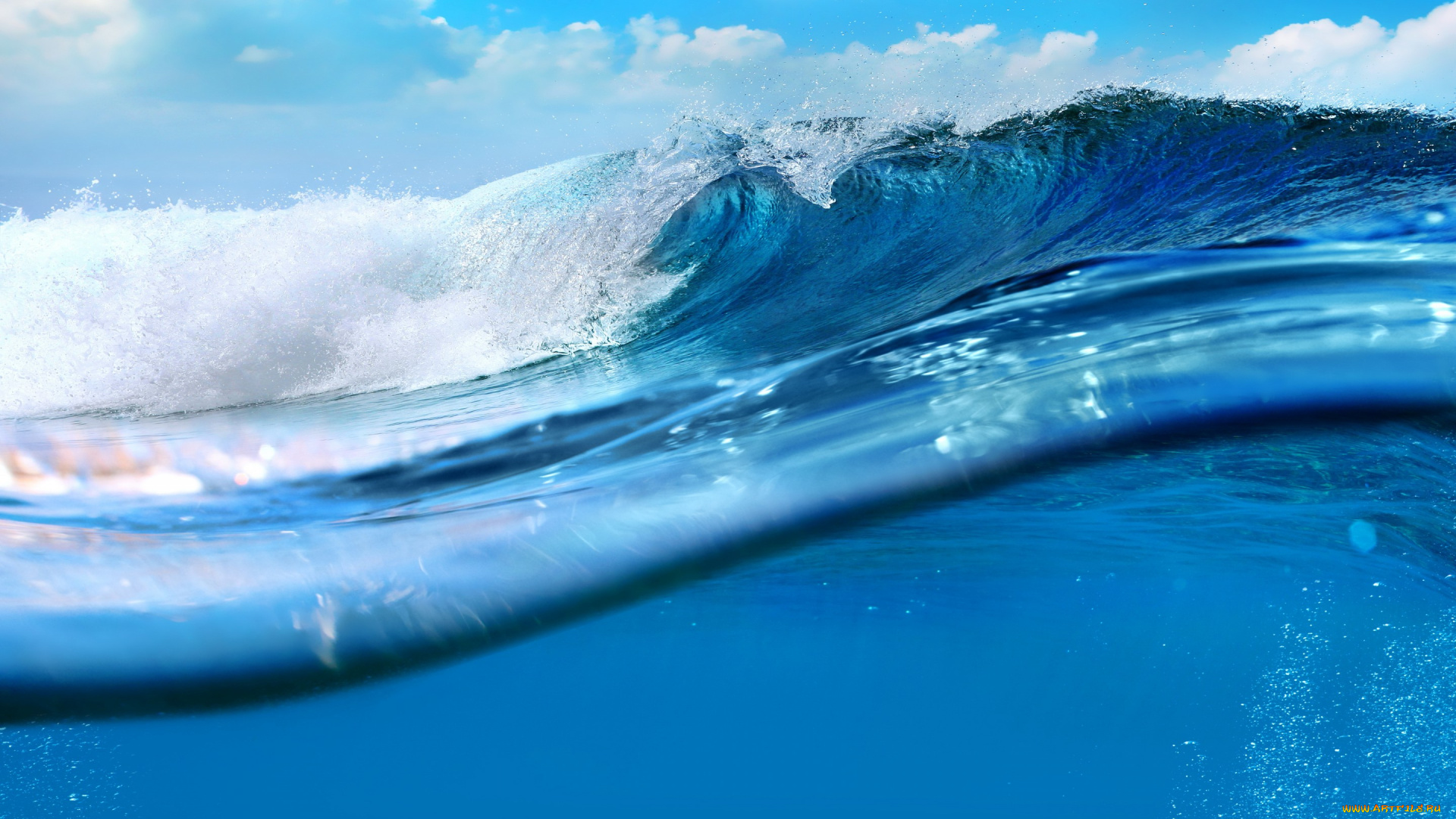 природа, вода, море, волна, океан, splash, sky, blue, sea, wave, ocean