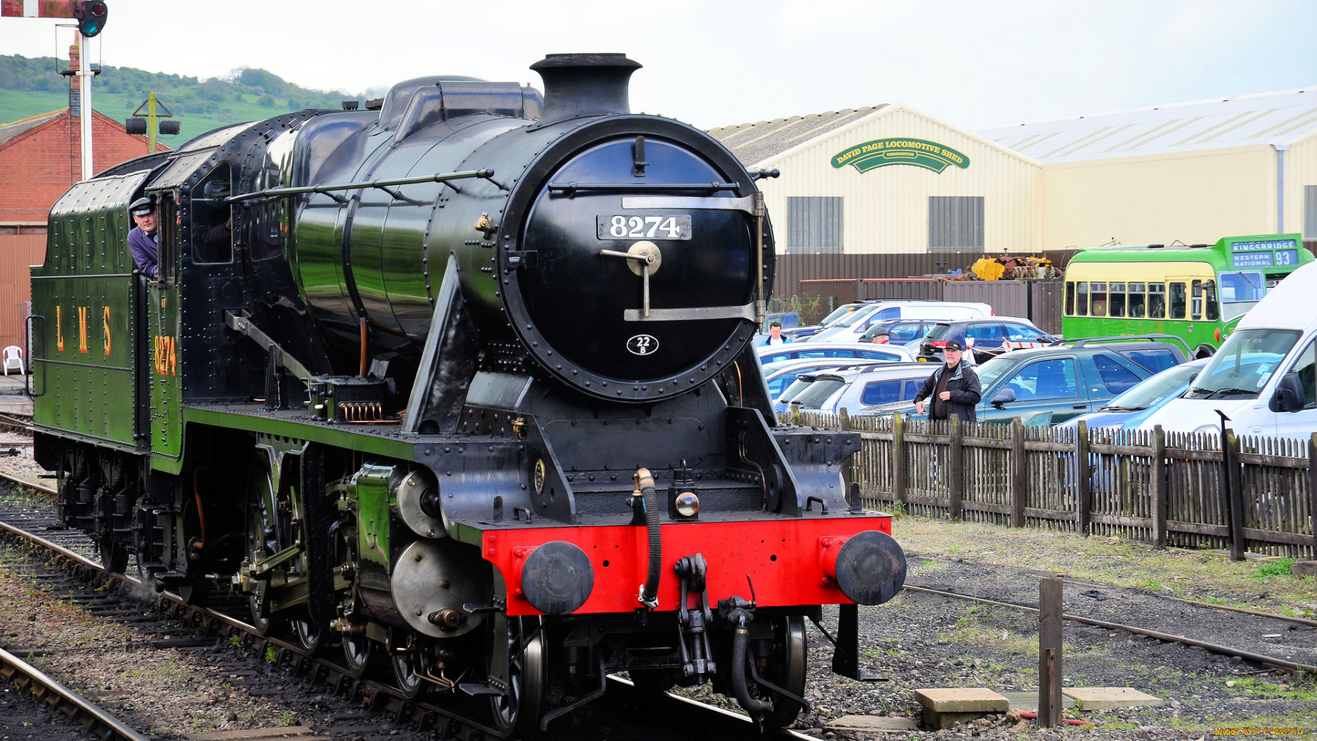 техника, паровозы, паровоз, рельсы, дорога, железная