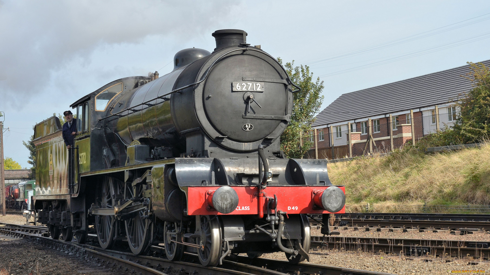 техника, паровозы, железная, дорога, рельсы, паровоз