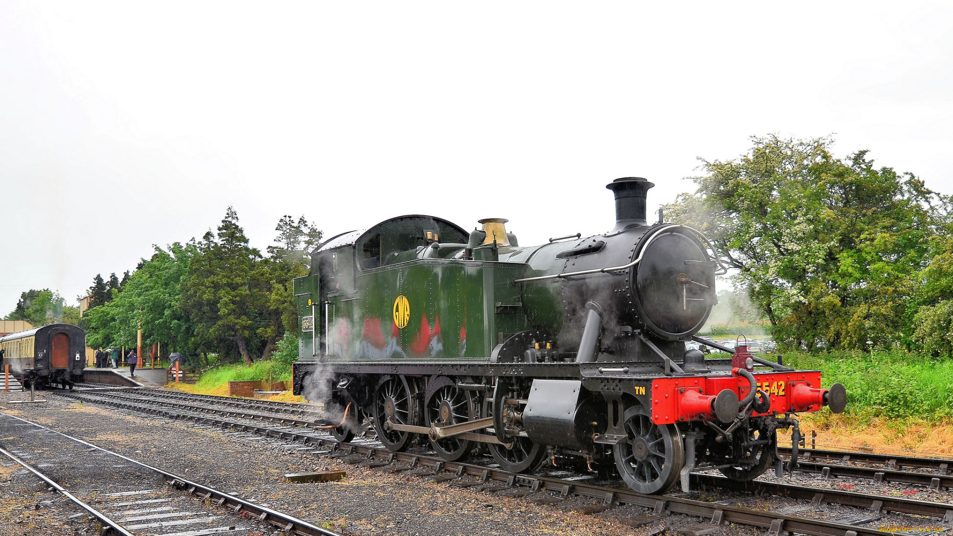 техника, паровозы, железная, паровоз, рельсы, дорога