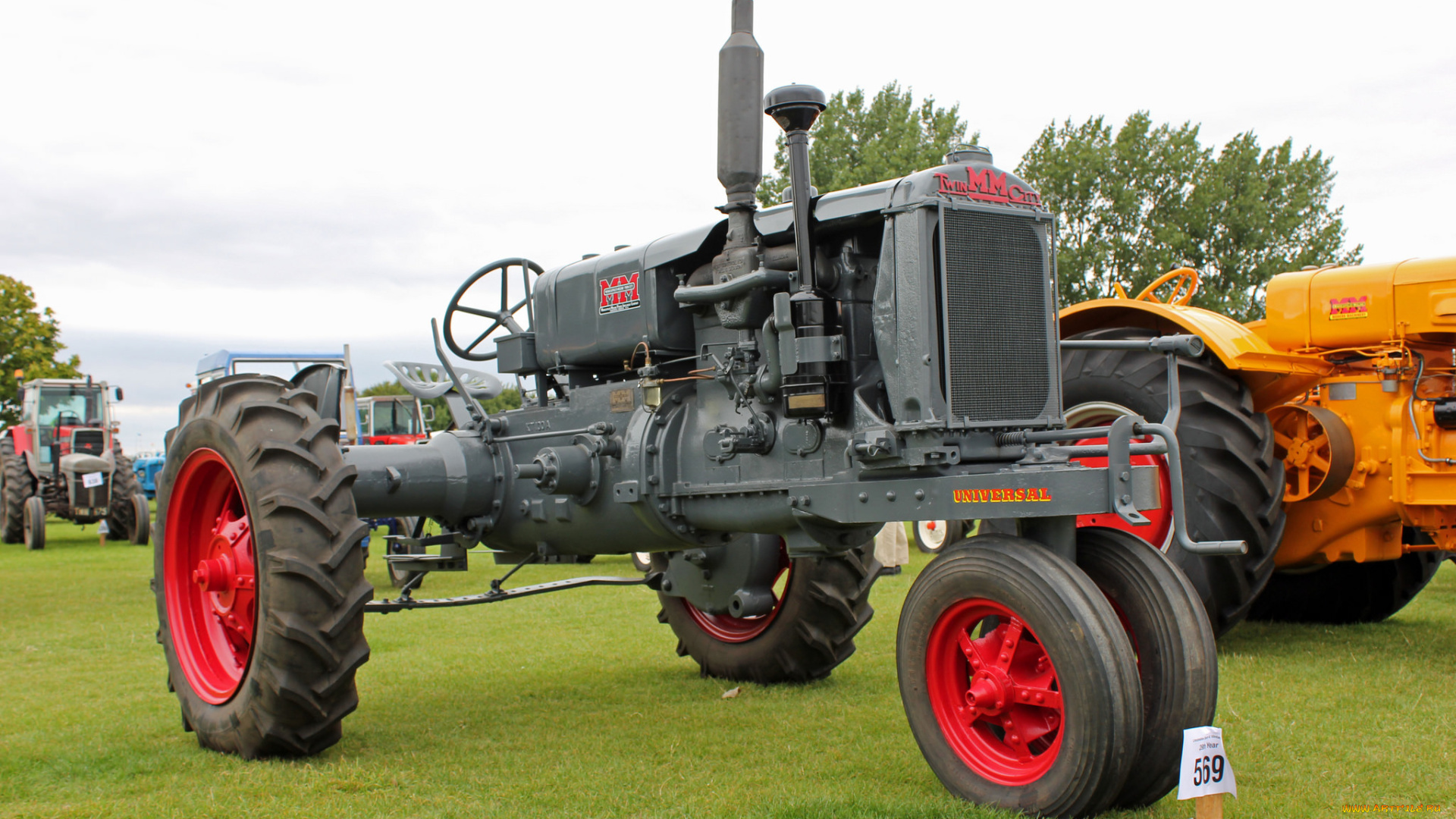 техника, тракторы, колесный, трактор