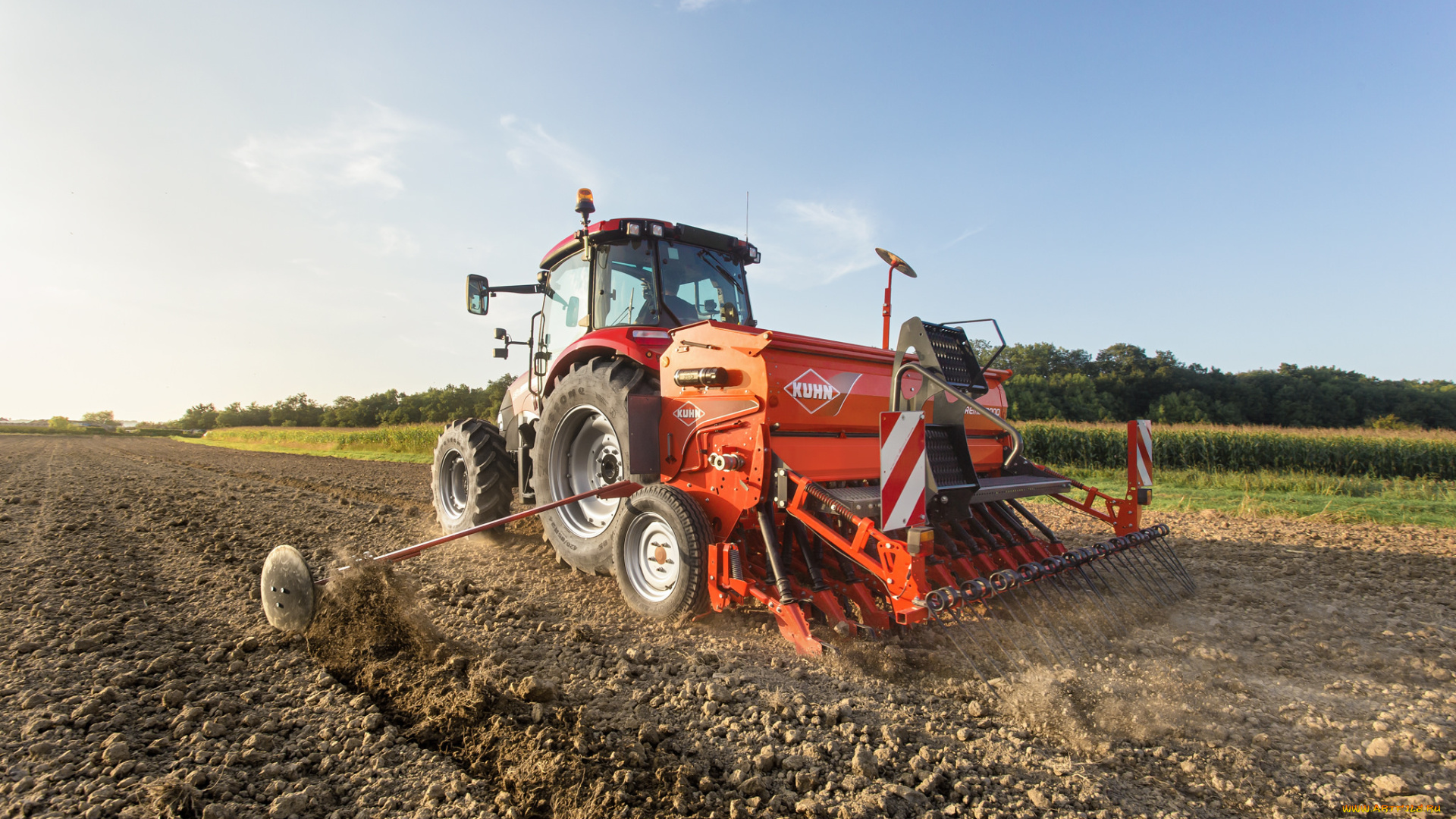 техника, тракторы, колесный, трактор