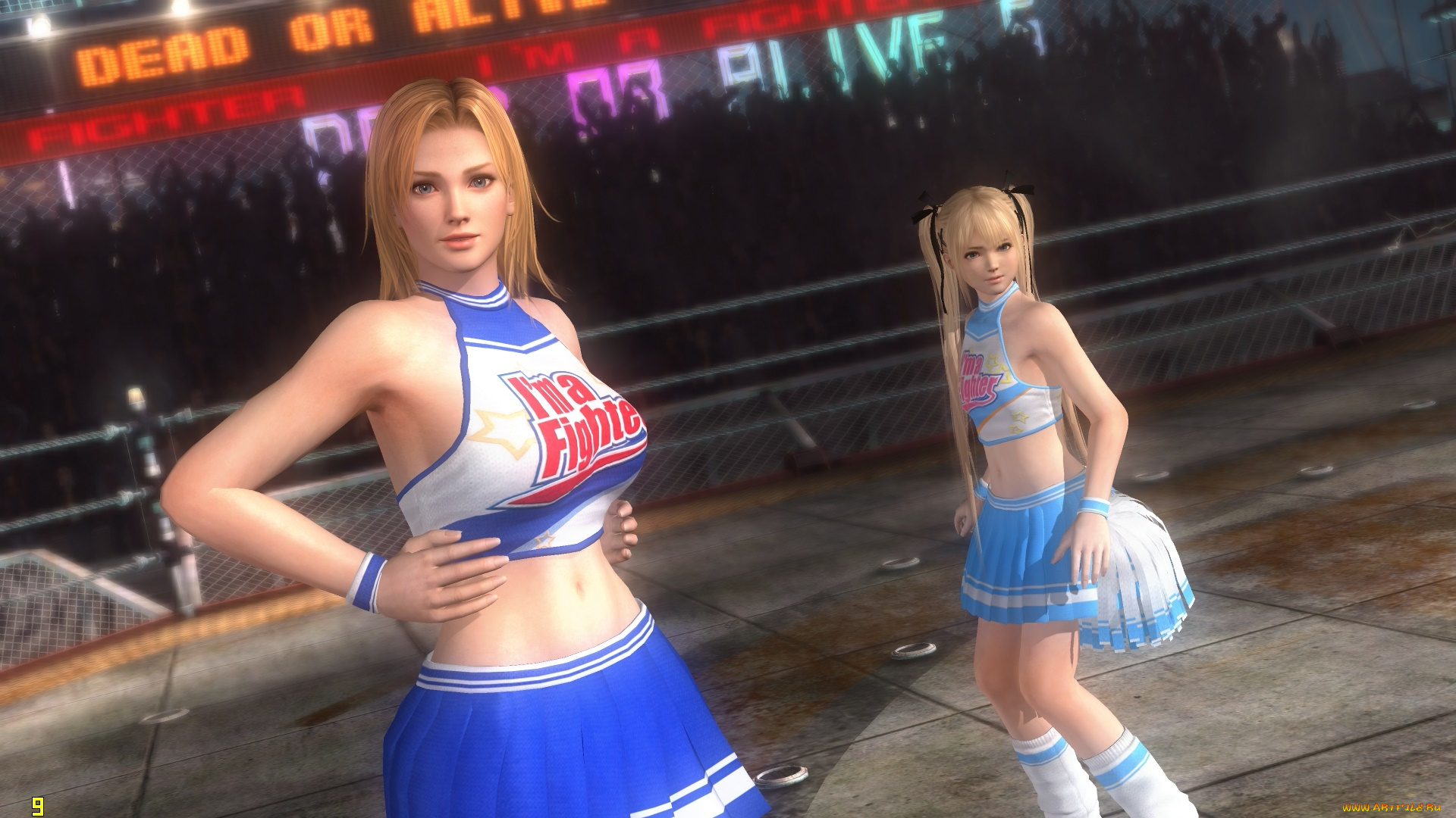 видео, игры, dead, or, alive, 5, девушки, фон, взгляд