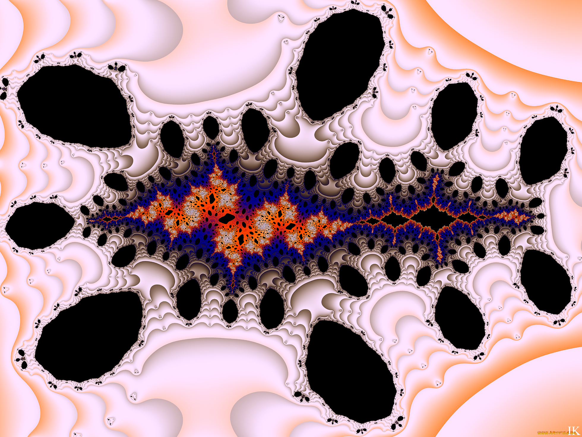 3д, графика, фракталы, , fractal, узор, фон, цвета