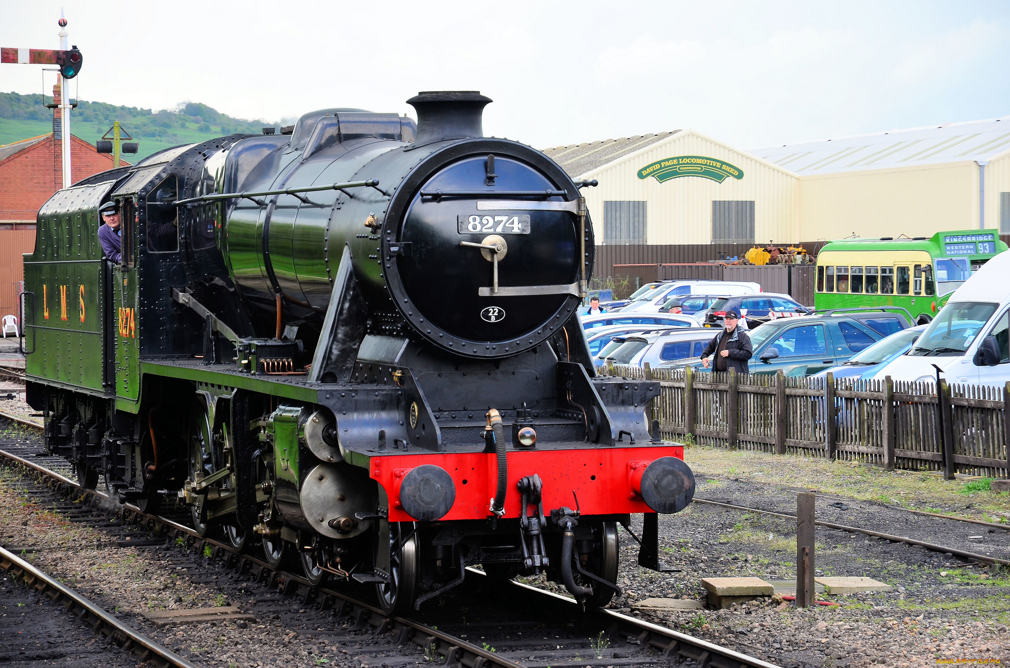 техника, паровозы, паровоз, рельсы, дорога, железная