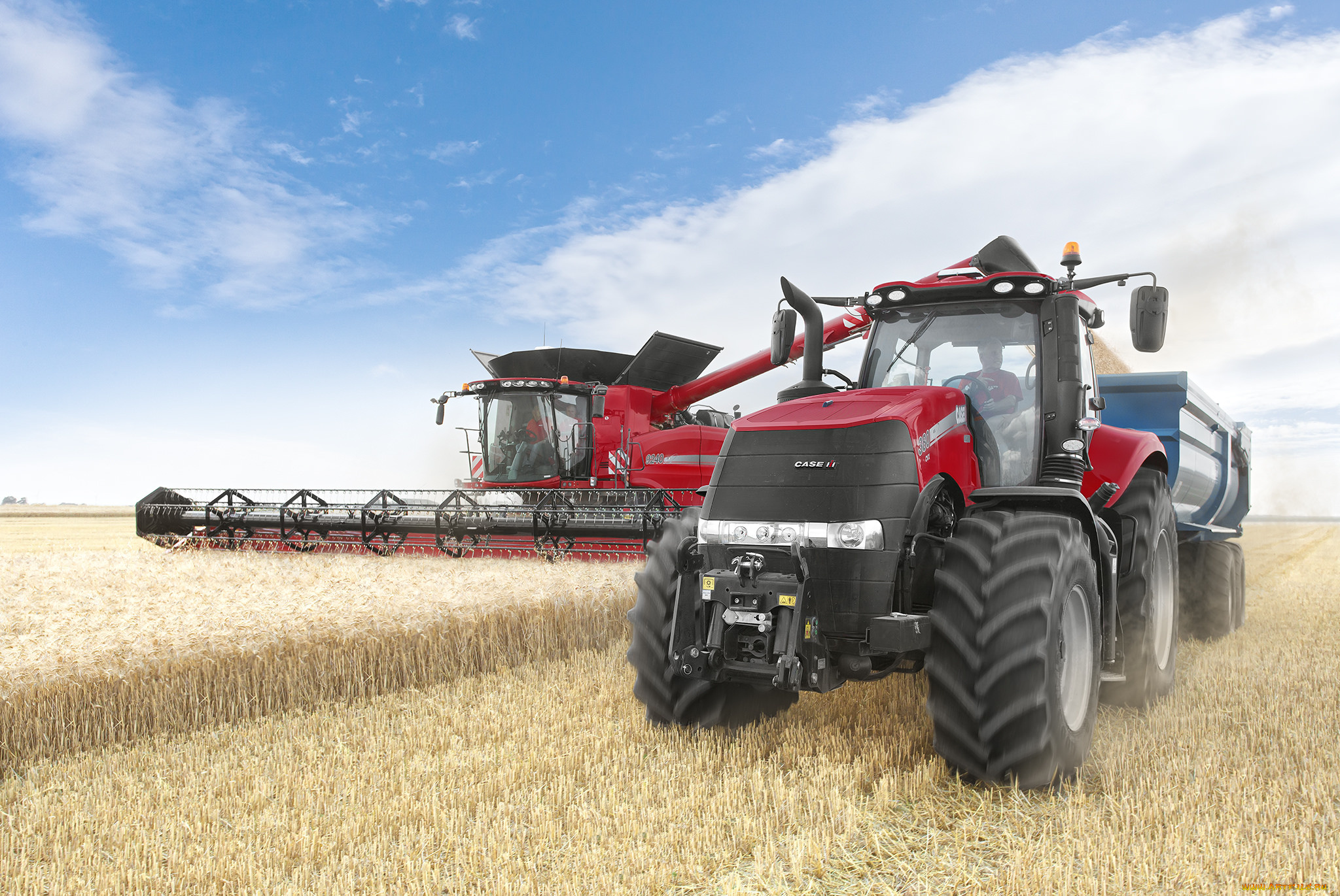 техника, тракторы, колесный, трактор