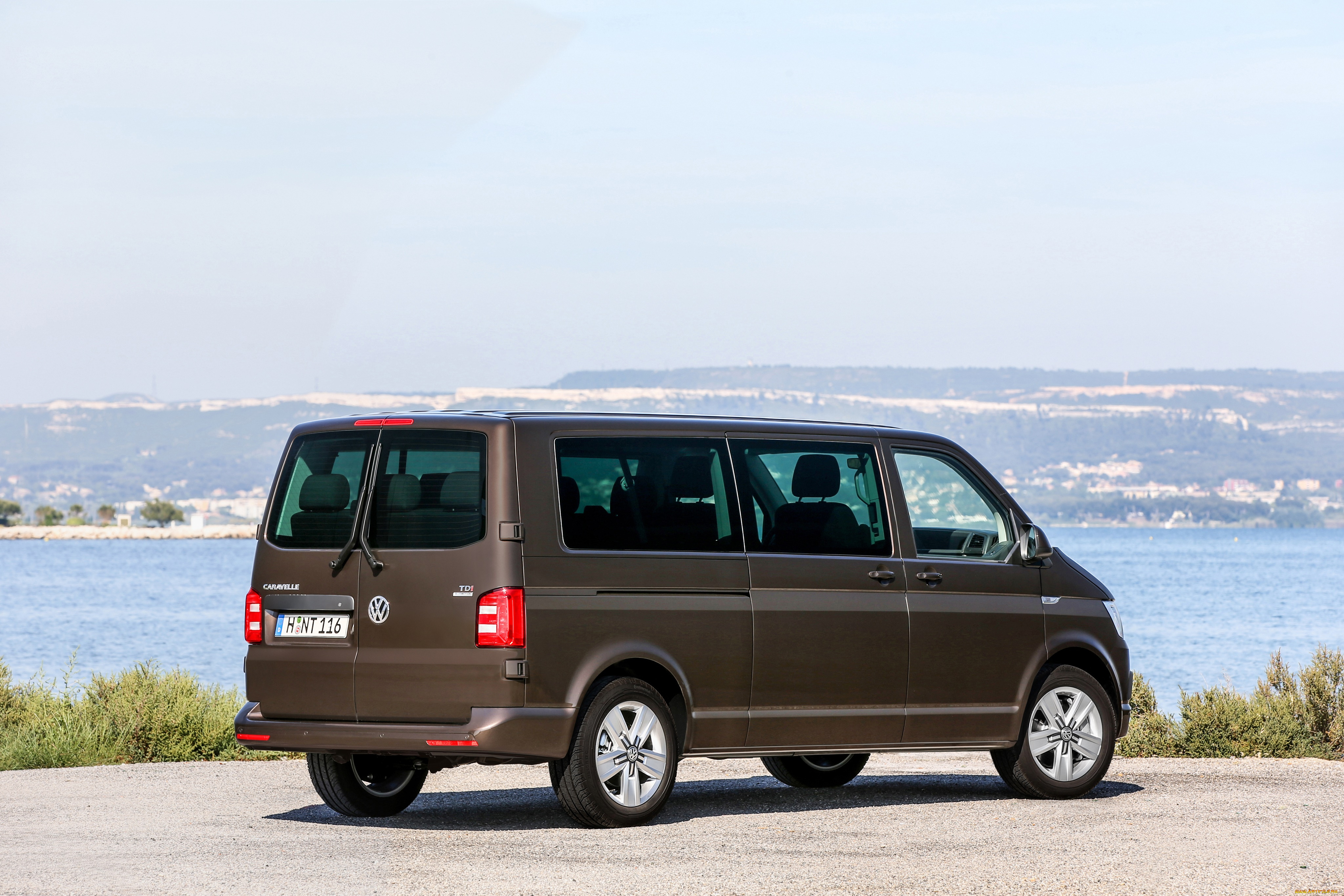автомобили, volkswagen, lwb, caravelle, t6, 2015г