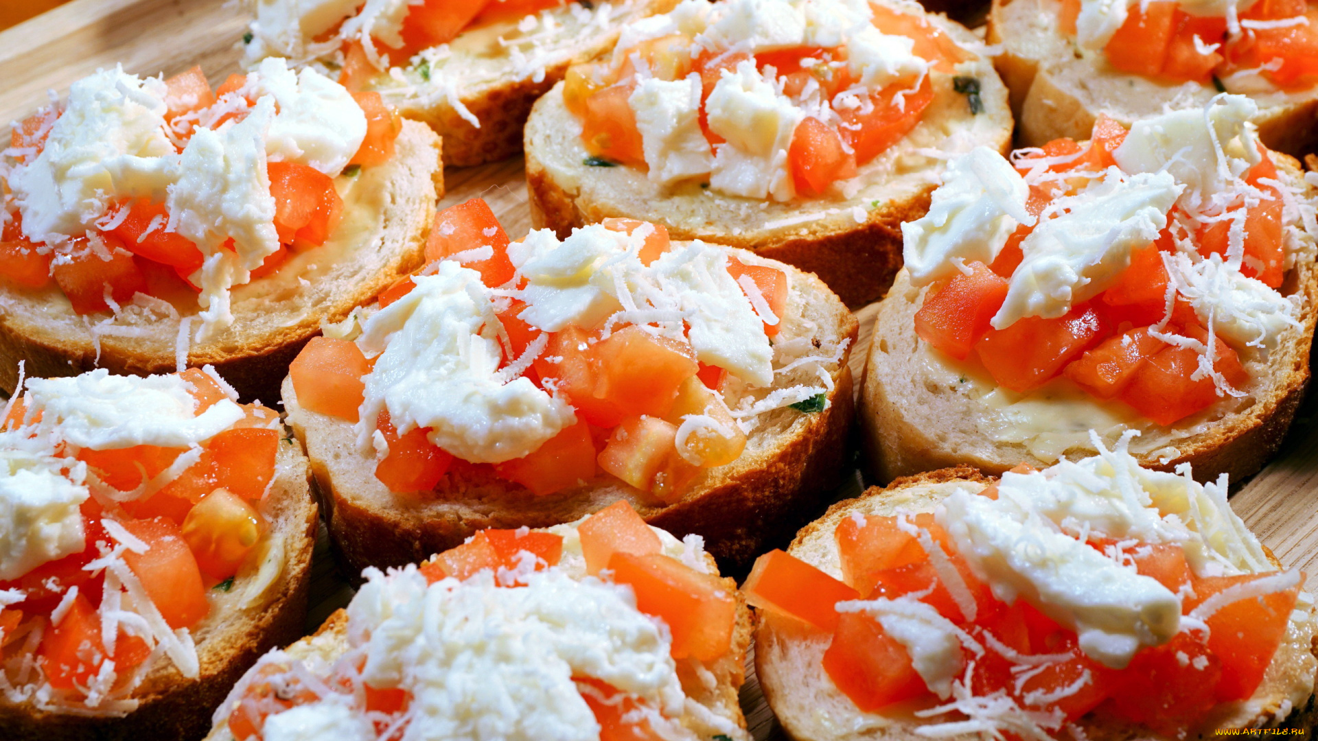 еда, бутерброды, , гамбургеры, , канапе, сыр, багет, помидоры, тертый