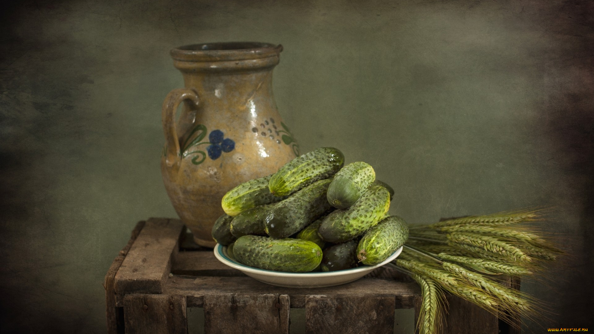 еда, огурцы