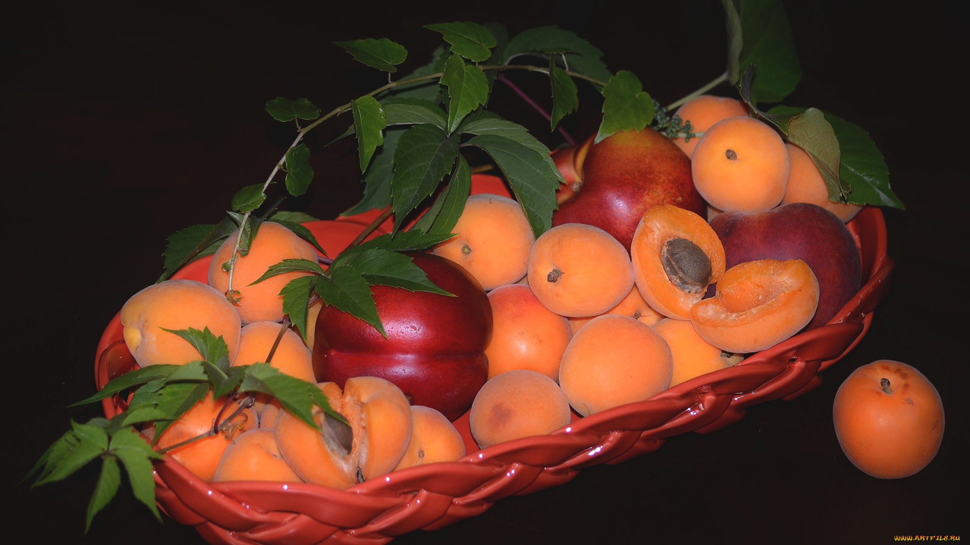 еда, персики, , сливы, , абрикосы