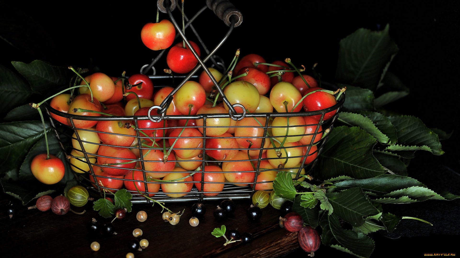 еда, вишня, , черешня, черешня