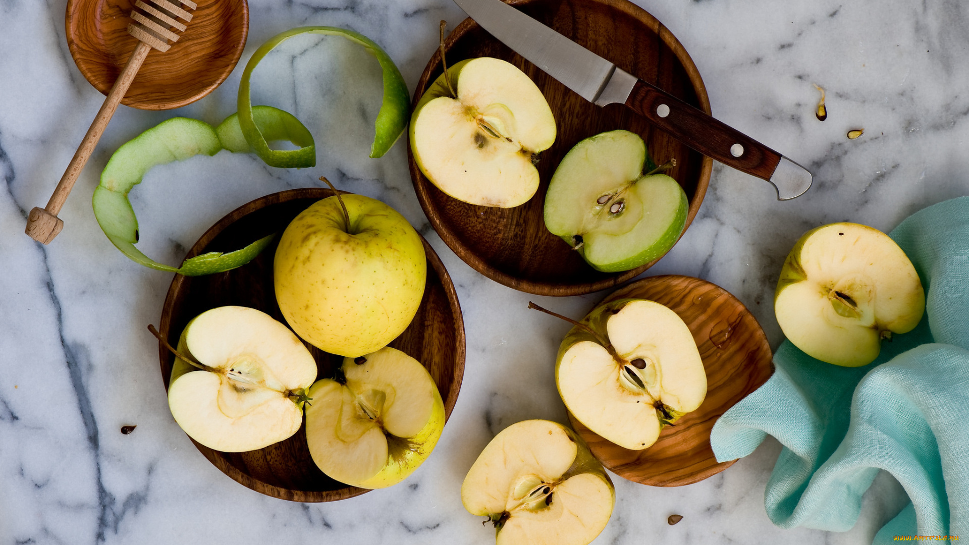 еда, Яблоки, плоды