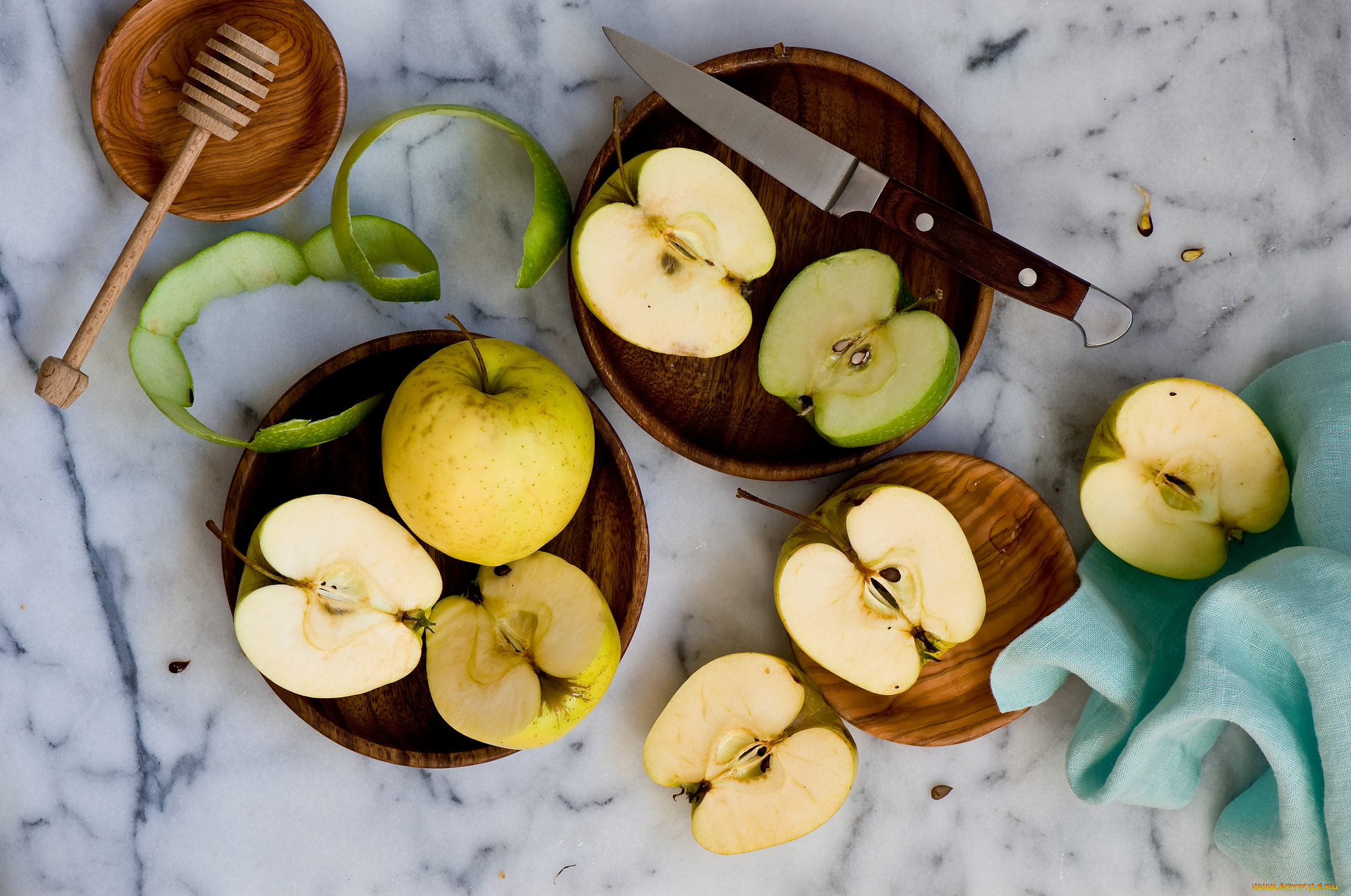 еда, Яблоки, плоды