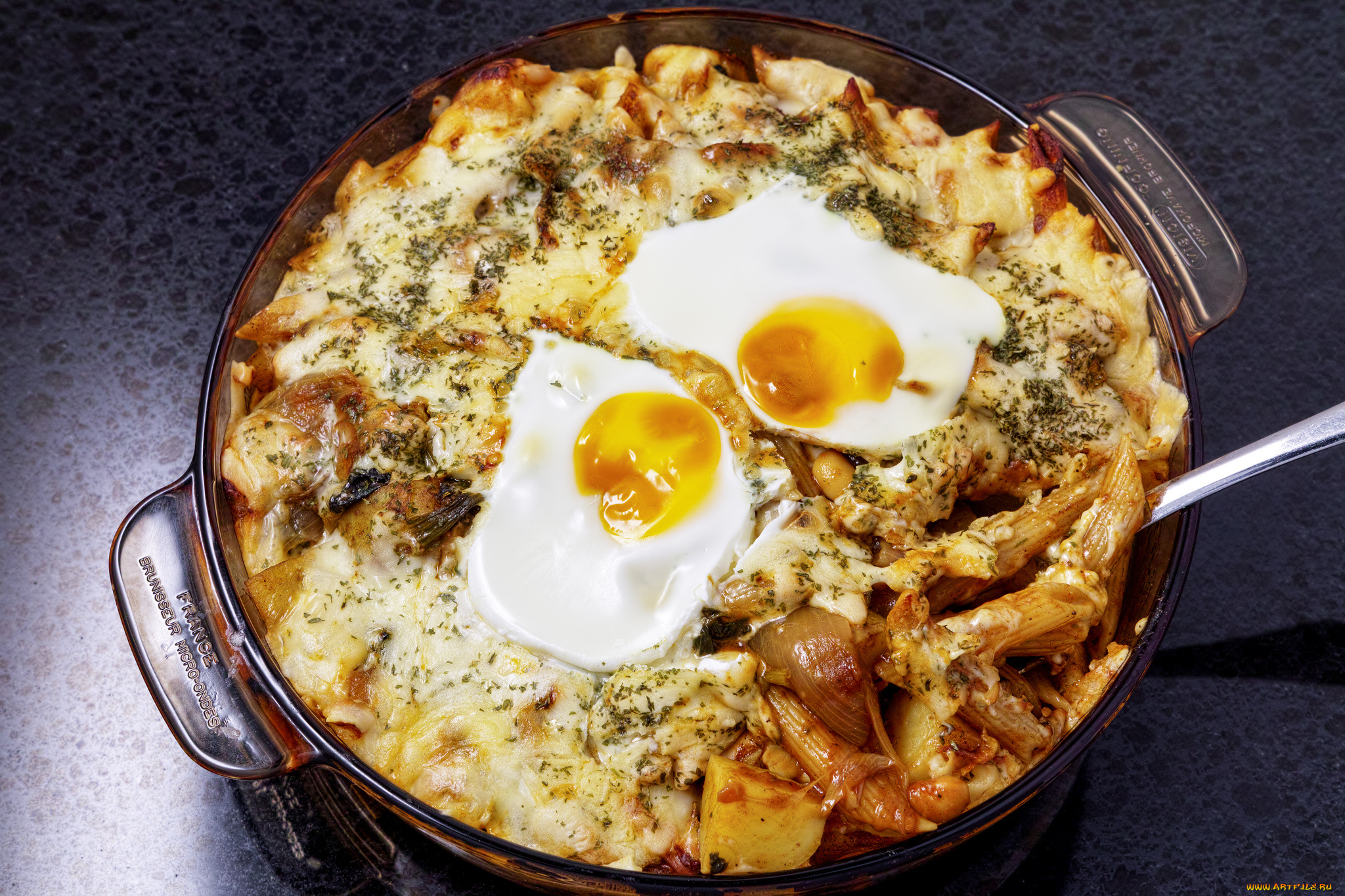 еда, макаронные, блюда, яйца, соус, макароны