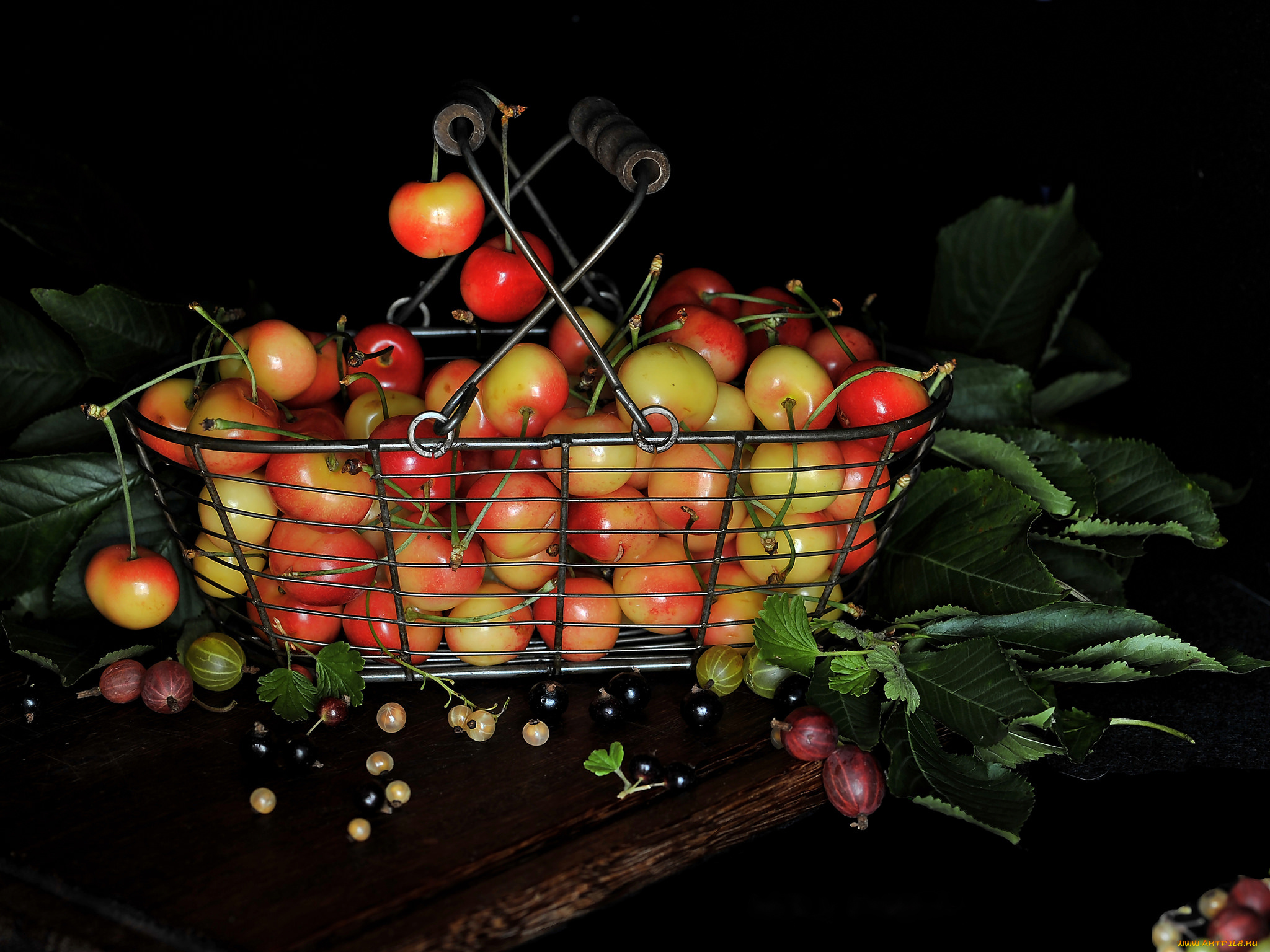 еда, вишня, , черешня, черешня