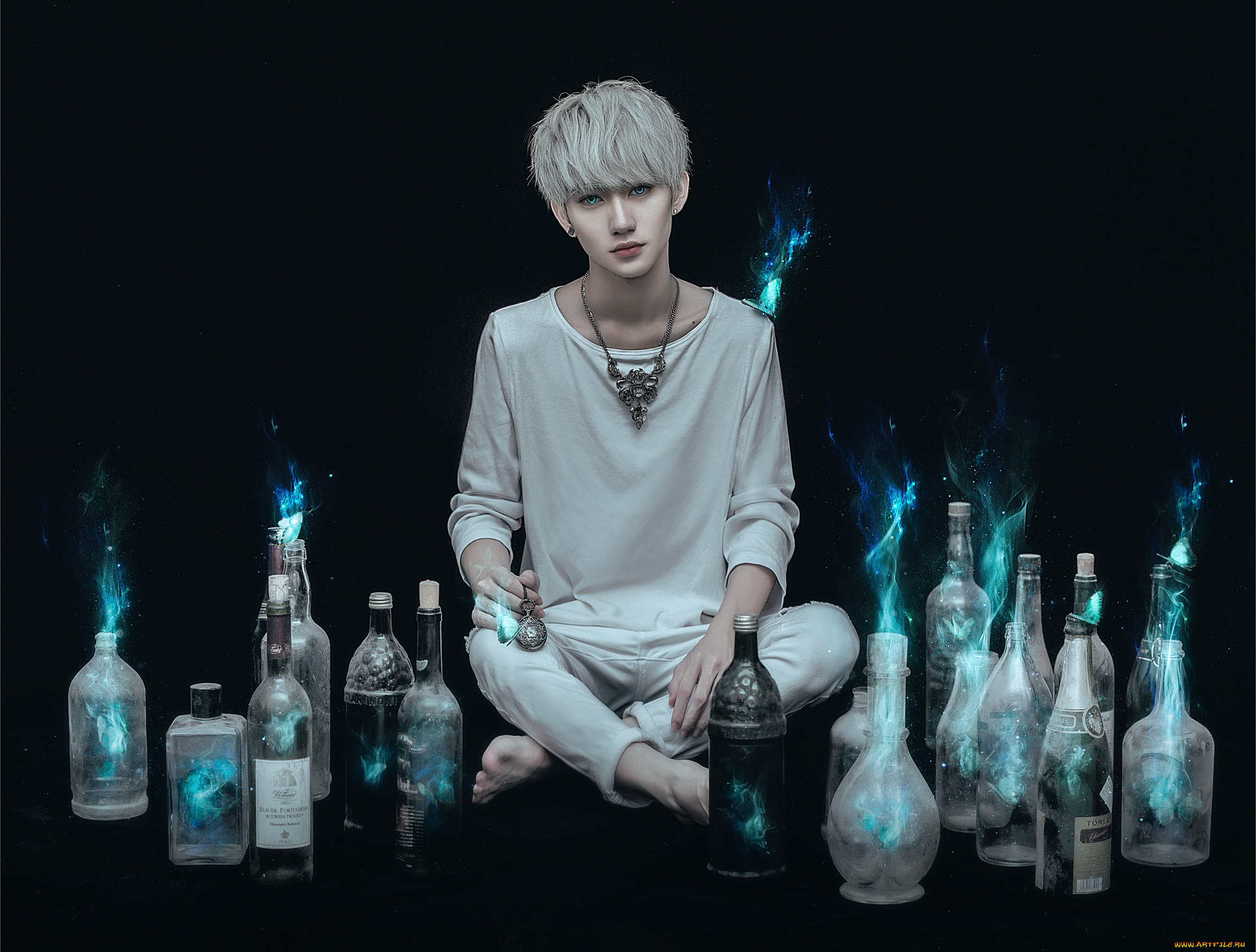 разное, cosplay, , косплей, by, crimson-shad, time, in, the, bottle, jim, croce, парень, бутылки