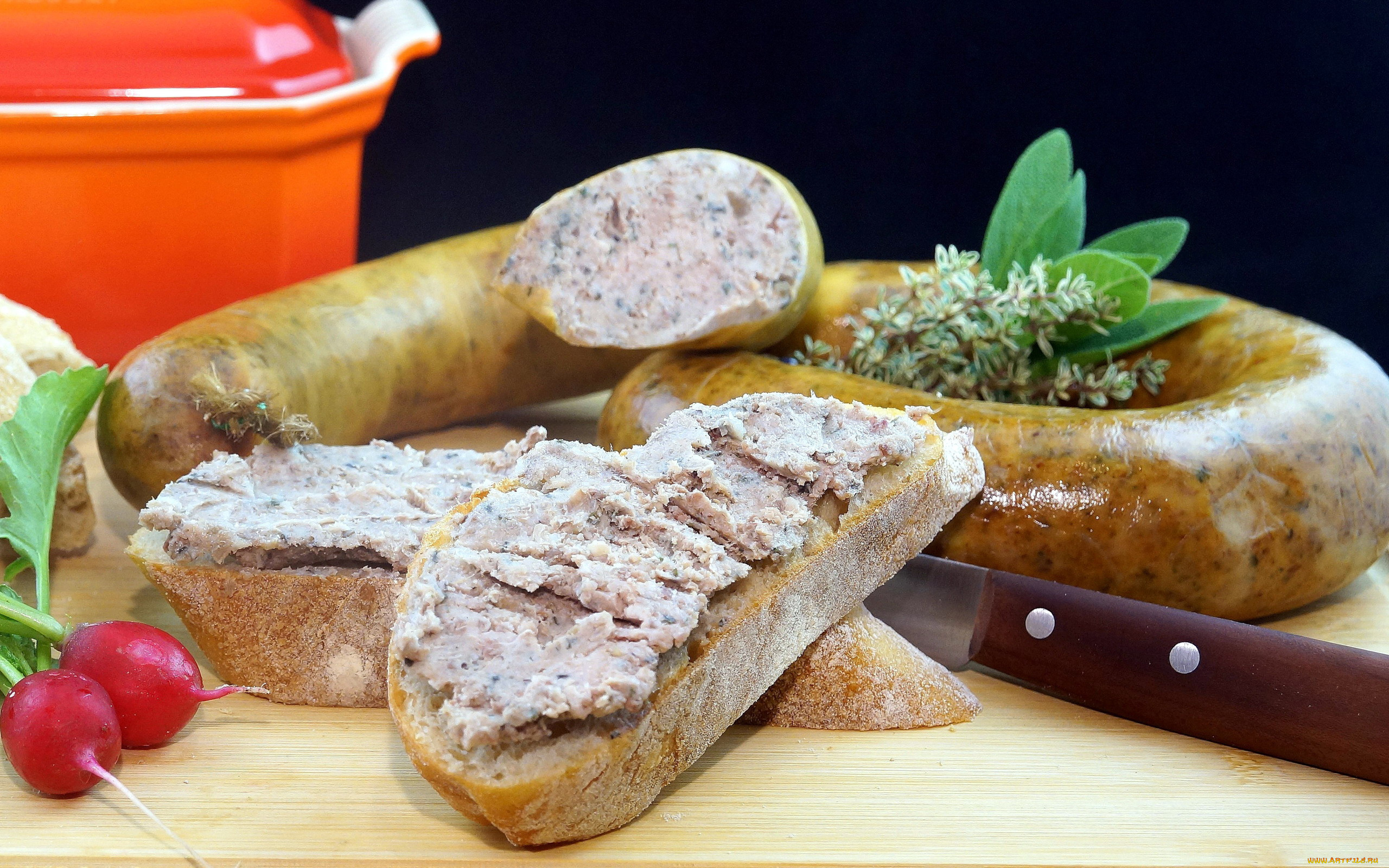 еда, бутерброды, , гамбургеры, , канапе, редис, хлеб, колбаса