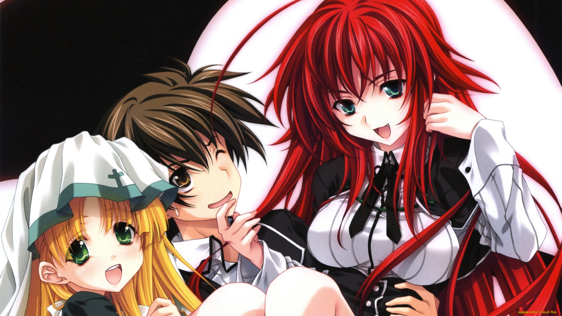 аниме, highschool, dxd, high, school, dxd
