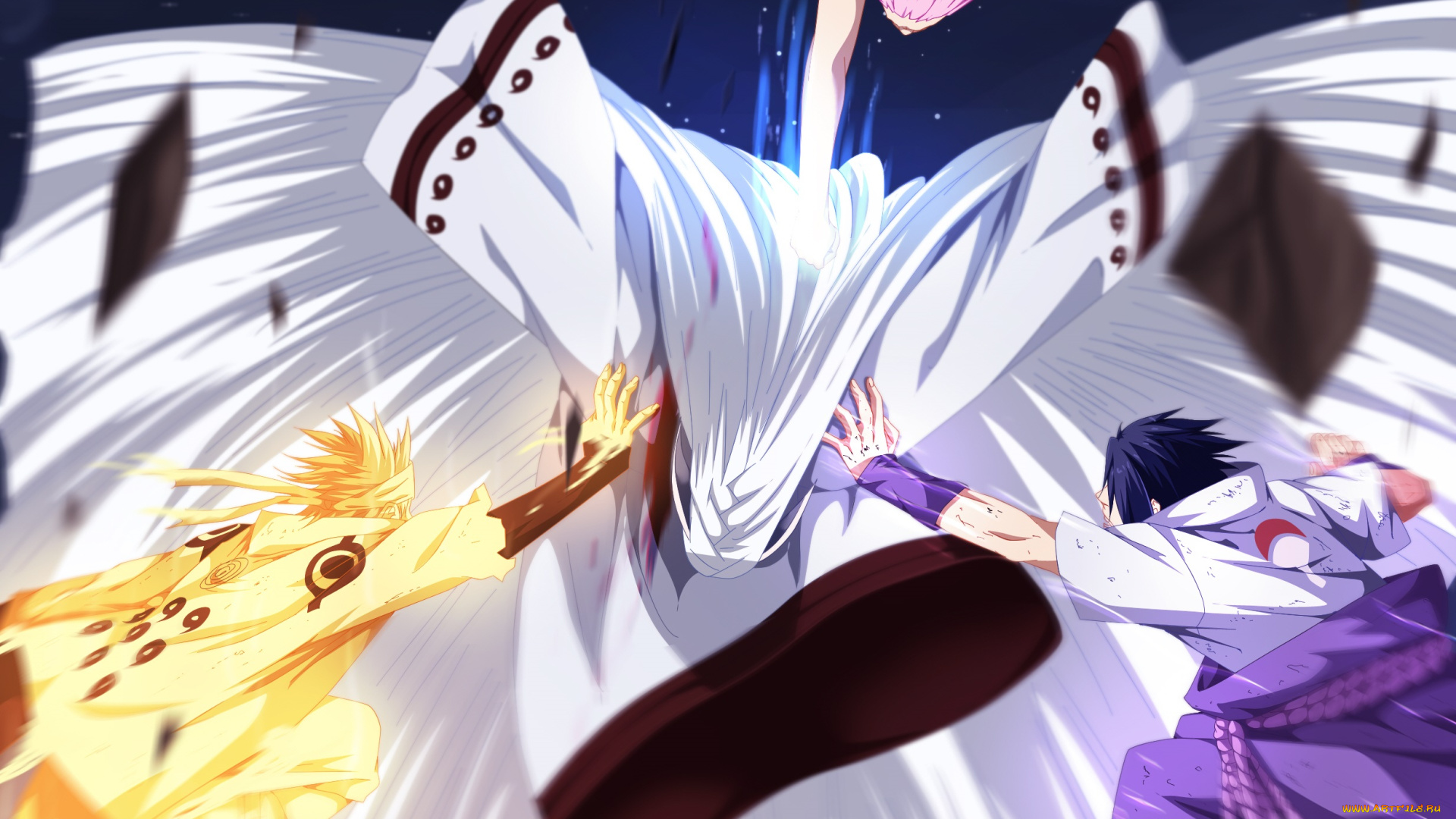 аниме, naruto, сражение