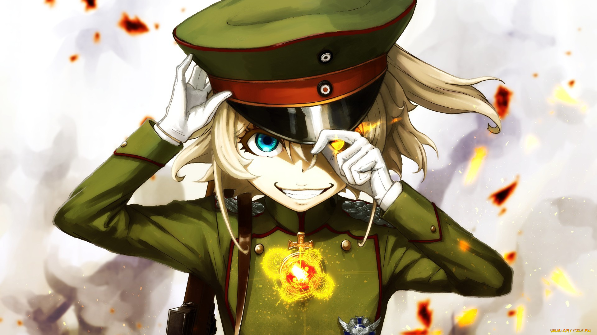 аниме, youjo, senki, tanya, degurechaff