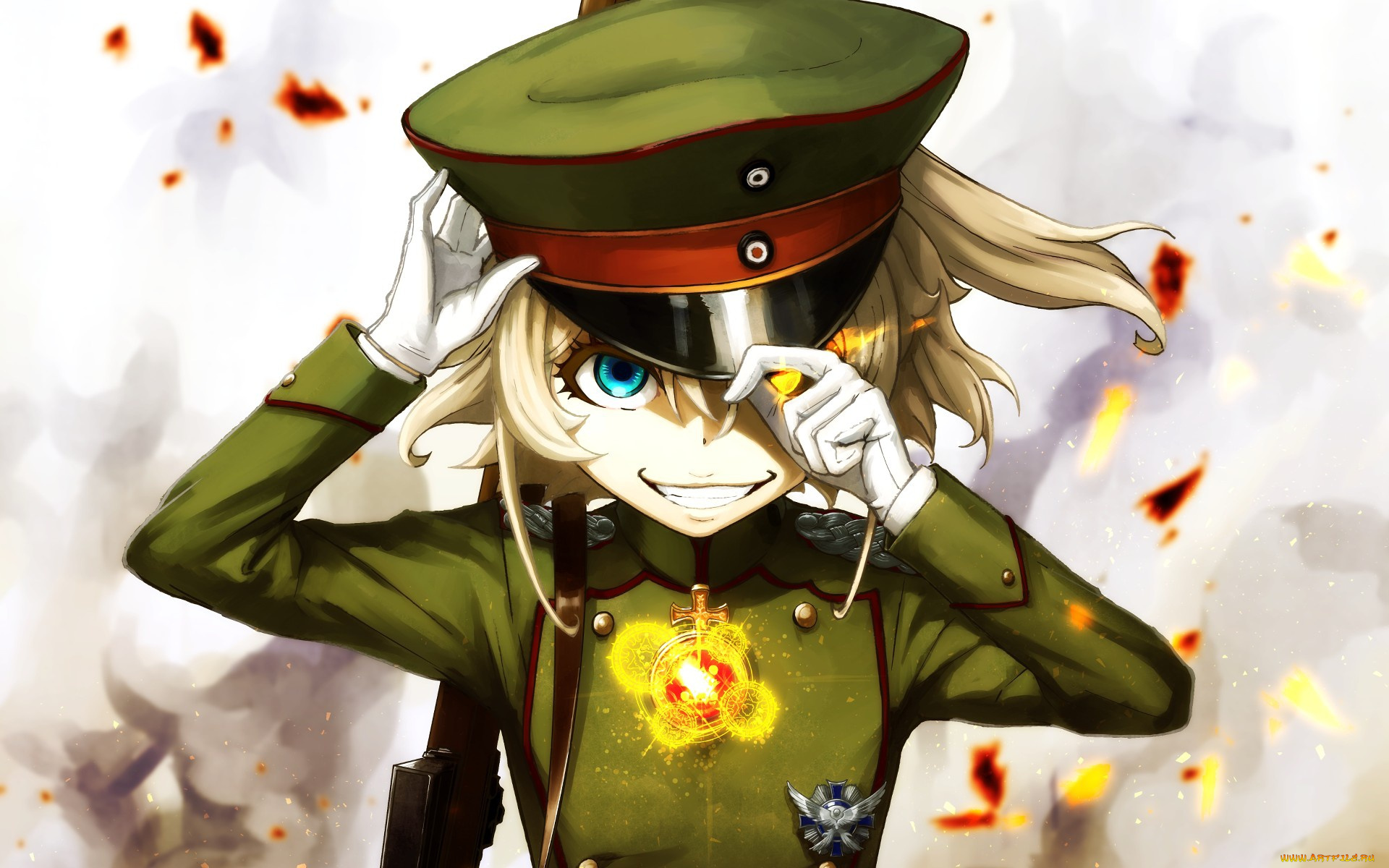 аниме, youjo, senki, tanya, degurechaff