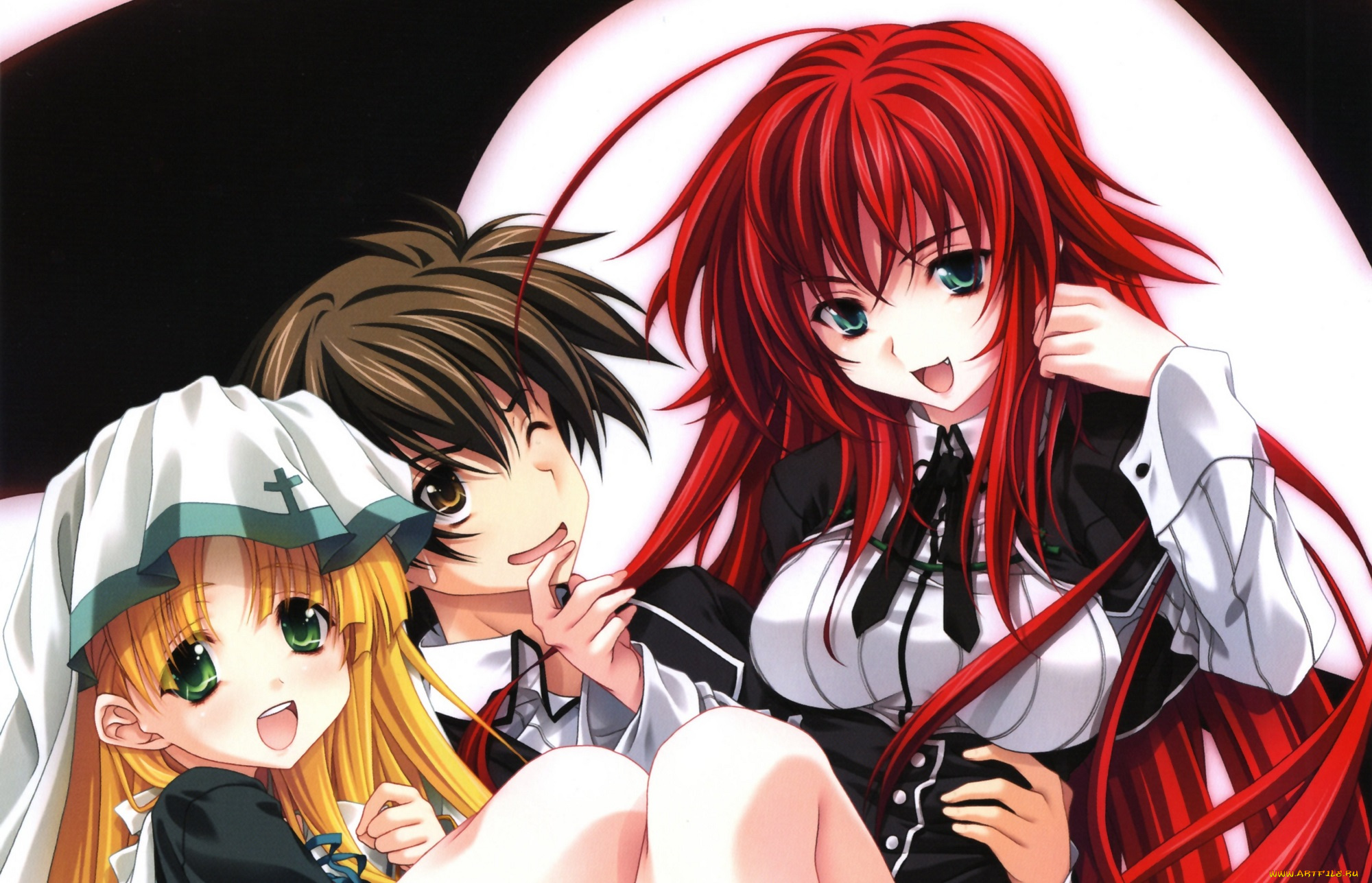 аниме, highschool, dxd, high, school, dxd