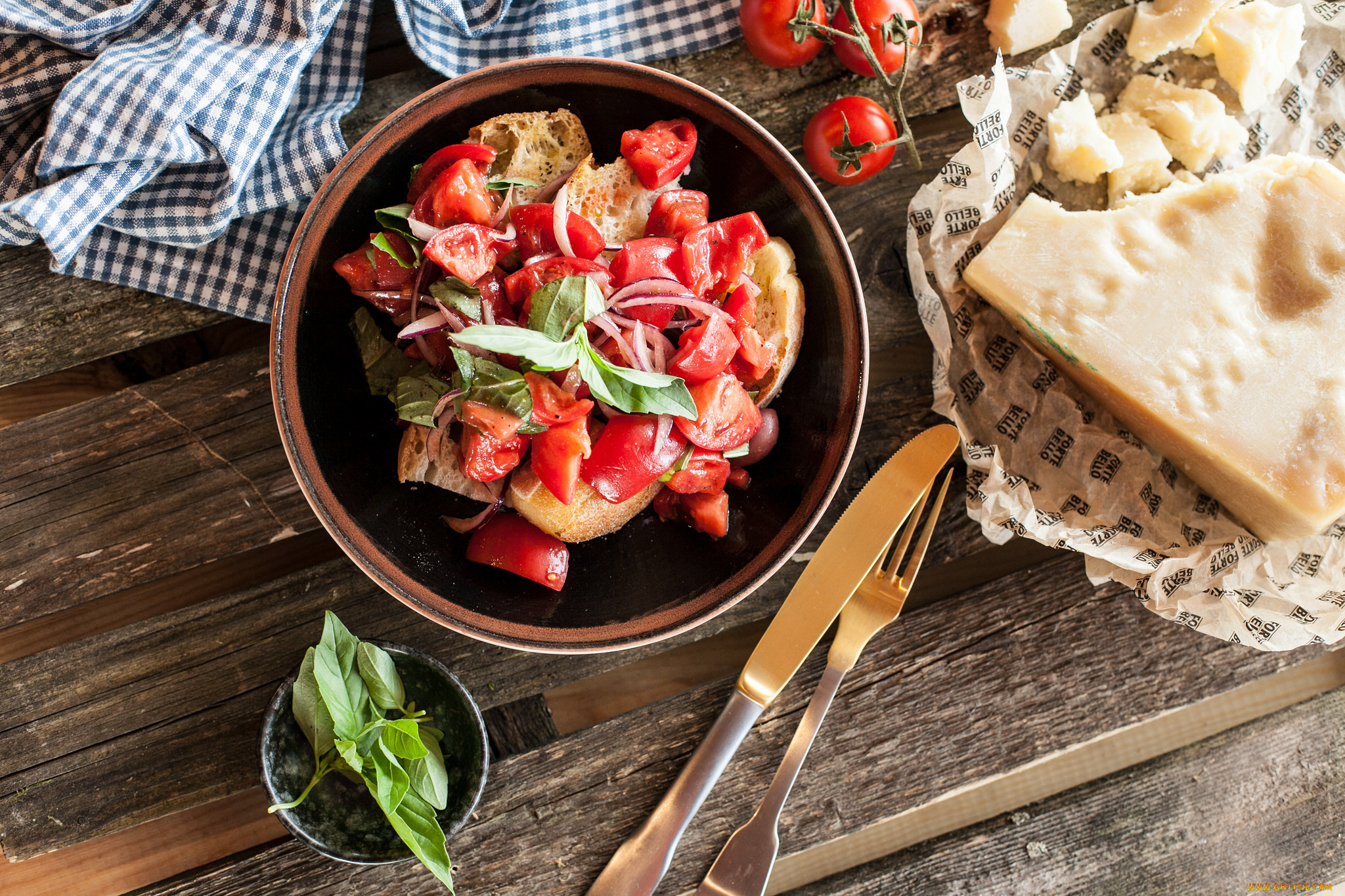 еда, салаты, , закуски, закуска, салат, зелень, помидоры