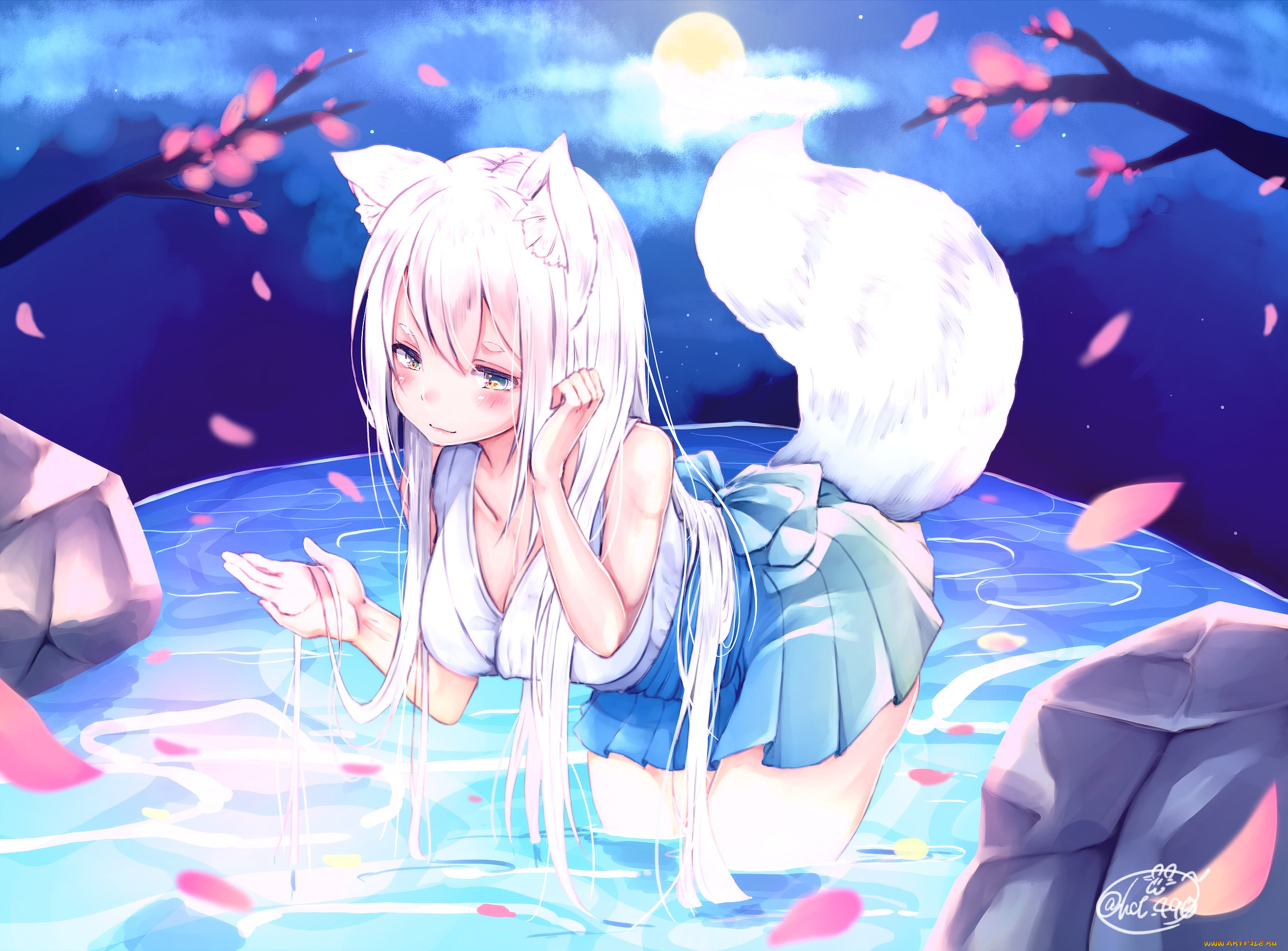 аниме, животные, , существа, chita