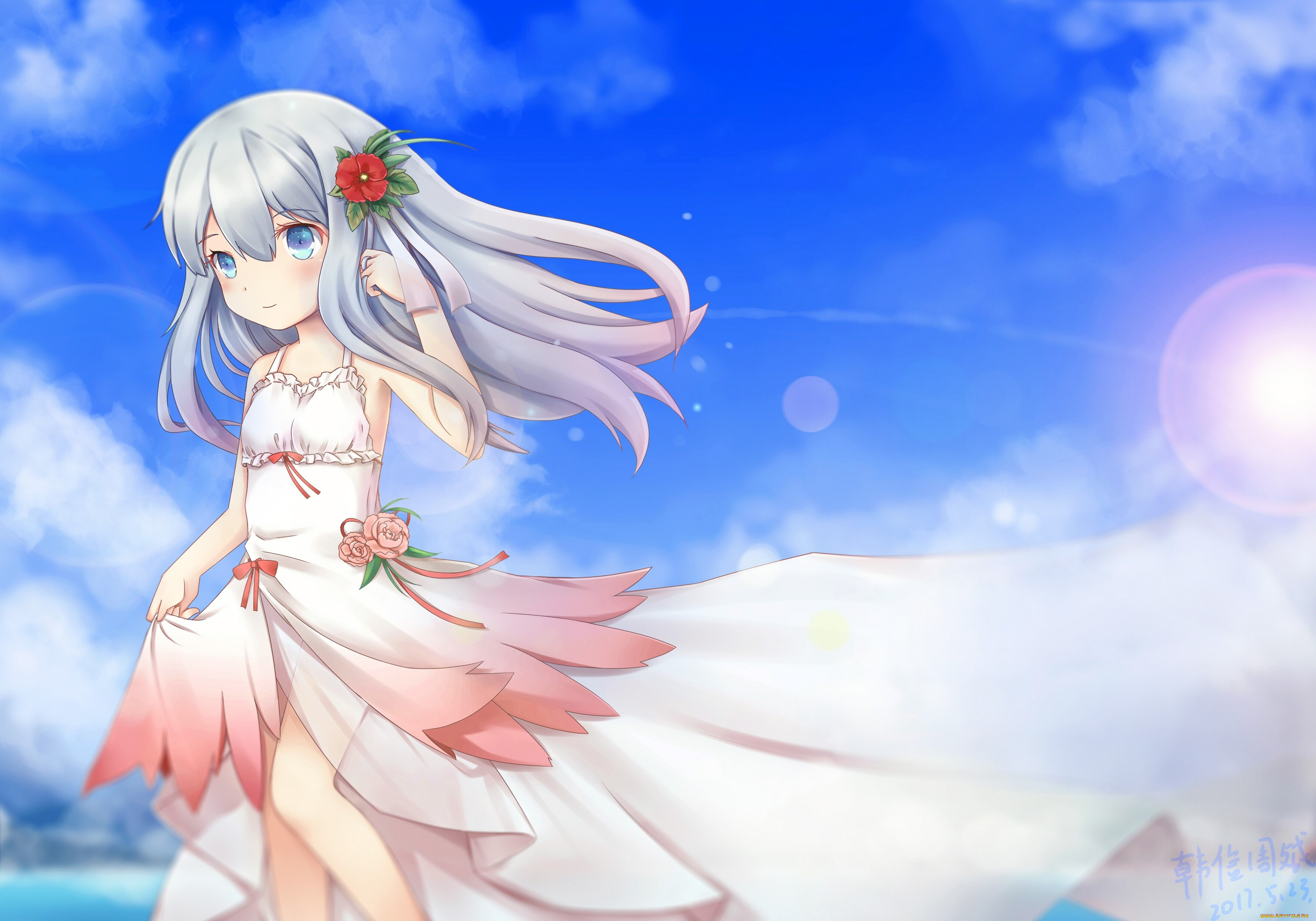 аниме, eromanga-sensei, девушка, фон, взгляд