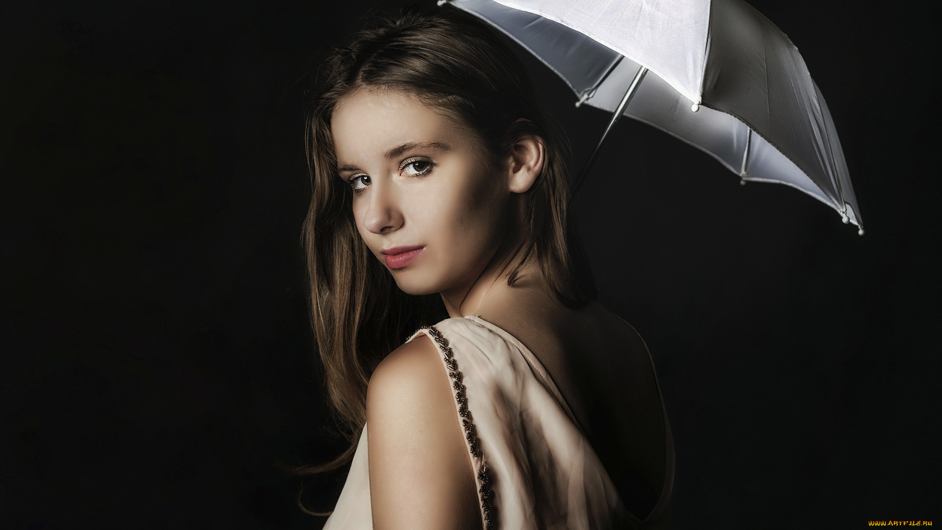 девушки, -unsort, , брюнетки, темноволосые, лицо, взгляд