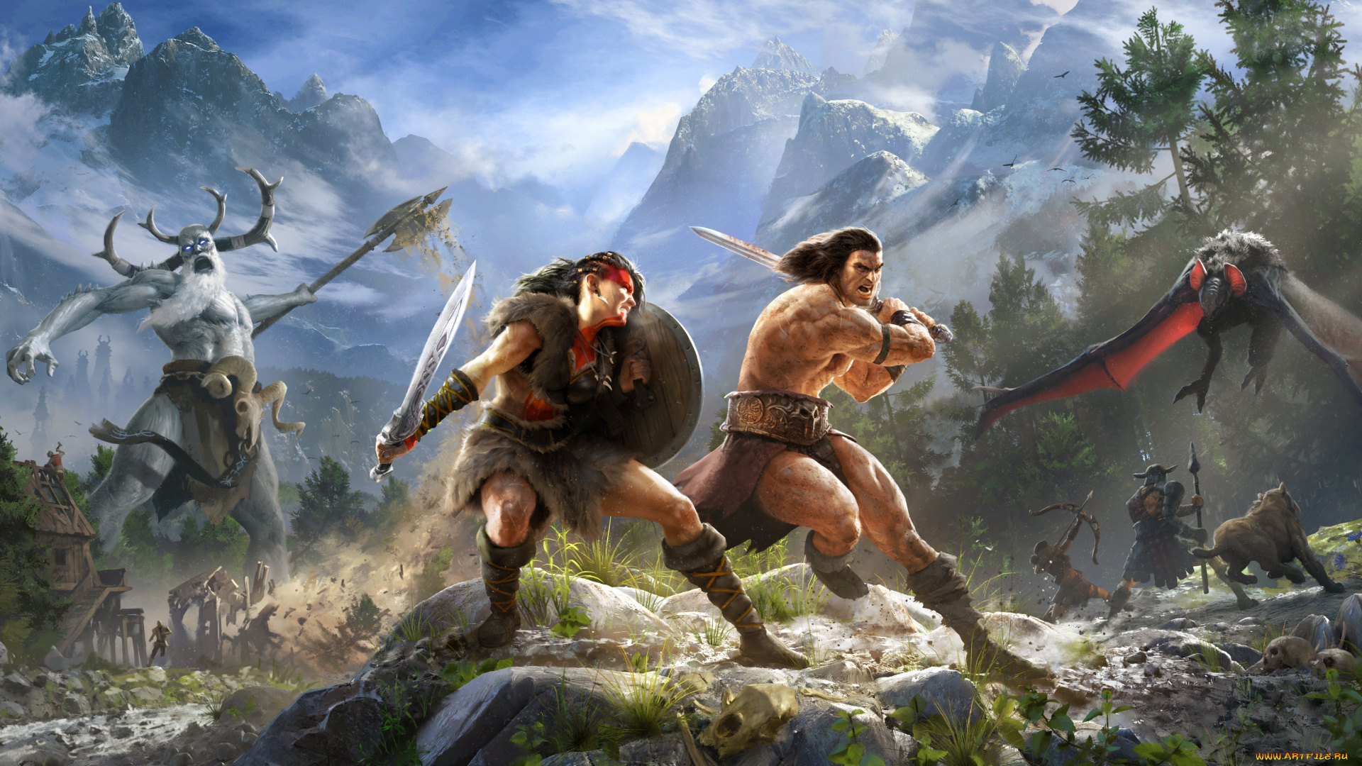 conan, exiles, видео, игры, conan, exiles, симулятор, выживания, playstation, 4, xbox, one, microsoft, windows, видеоигра, funcom