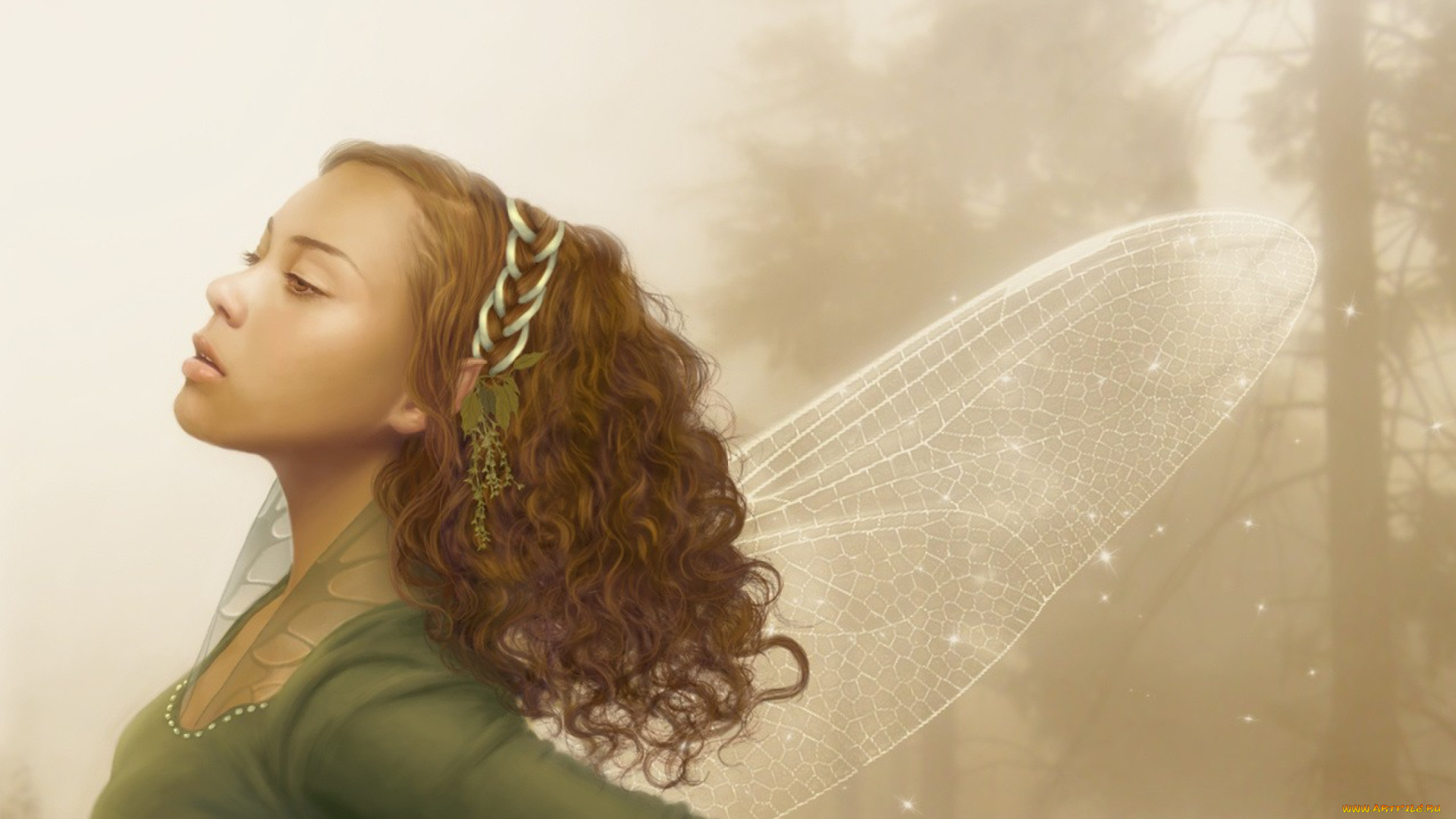 фэнтези, феи, девушка, фея, крылья