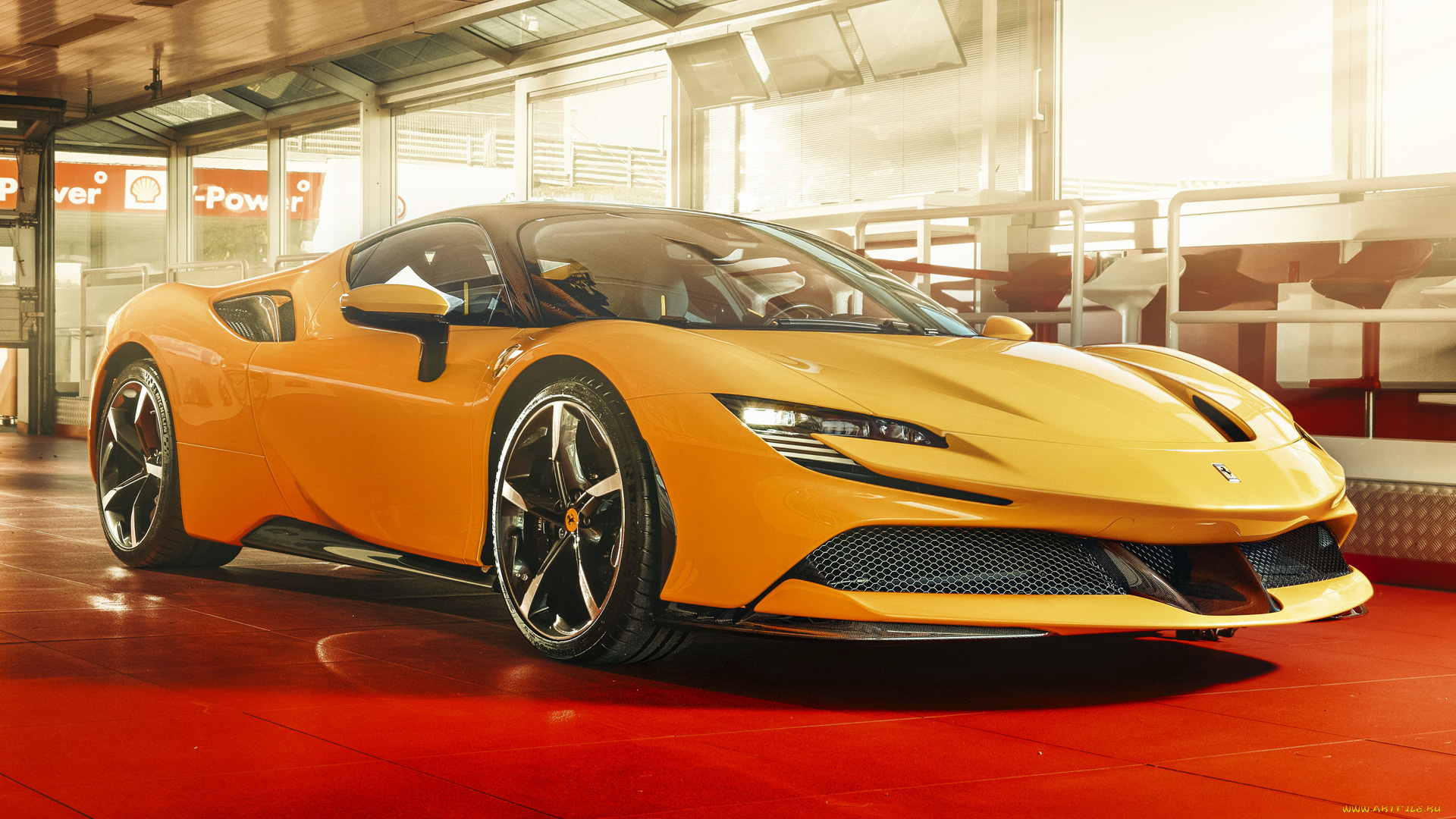 ferrari, sf90, stradale, 2020, автомобили, ferrari, sf90, stradale, 2020, крутая, и, модная, девушка, из, италии