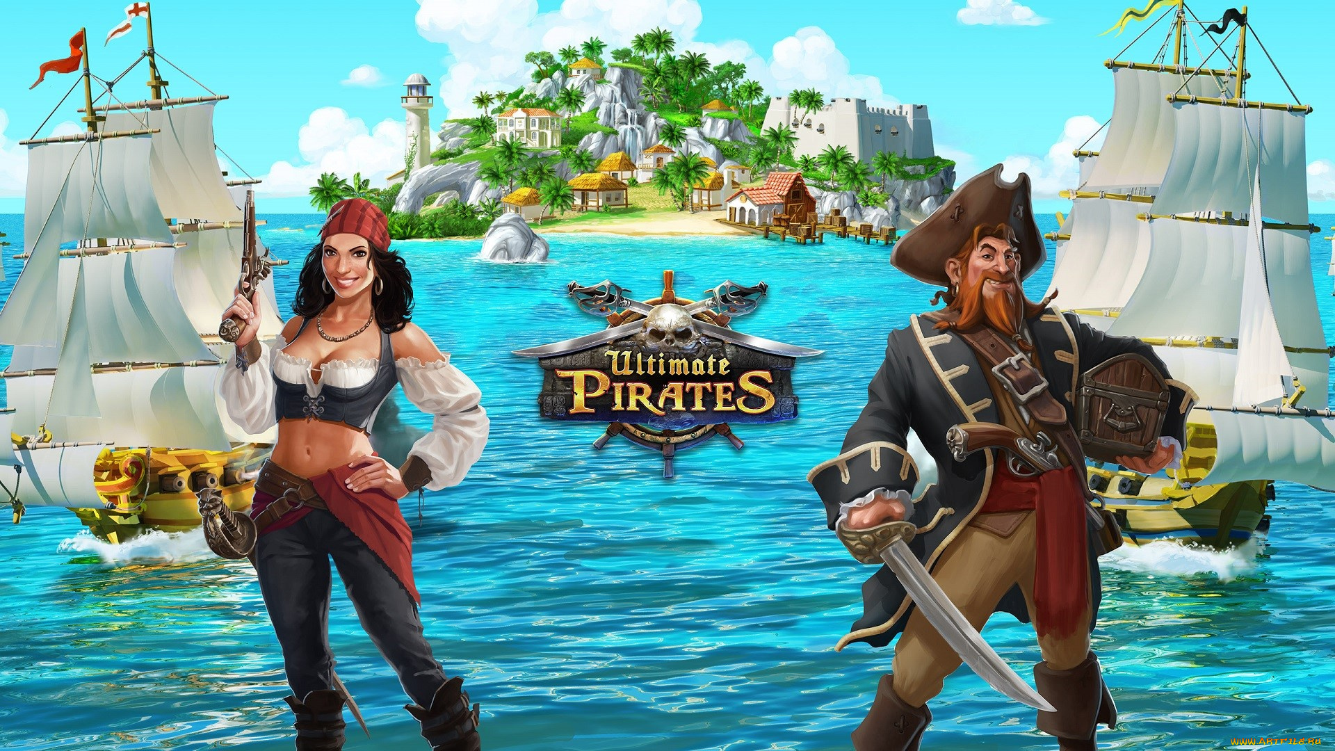 ultimate, pirates, видео, игры, ---другое, ultimate, pirates