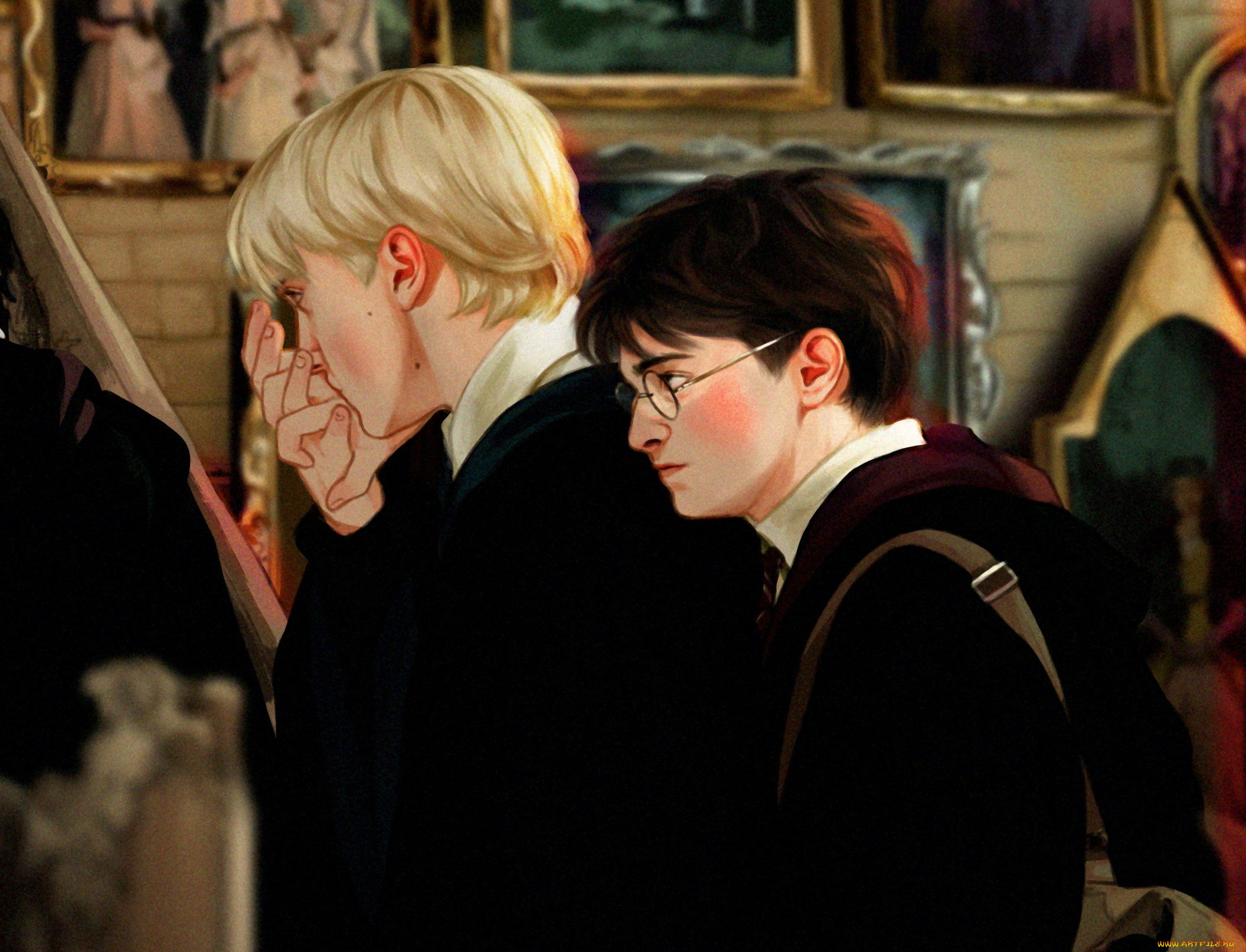 рисованное, кино, , мультфильмы, драко, малфой, гарри, поттер, хогвардс