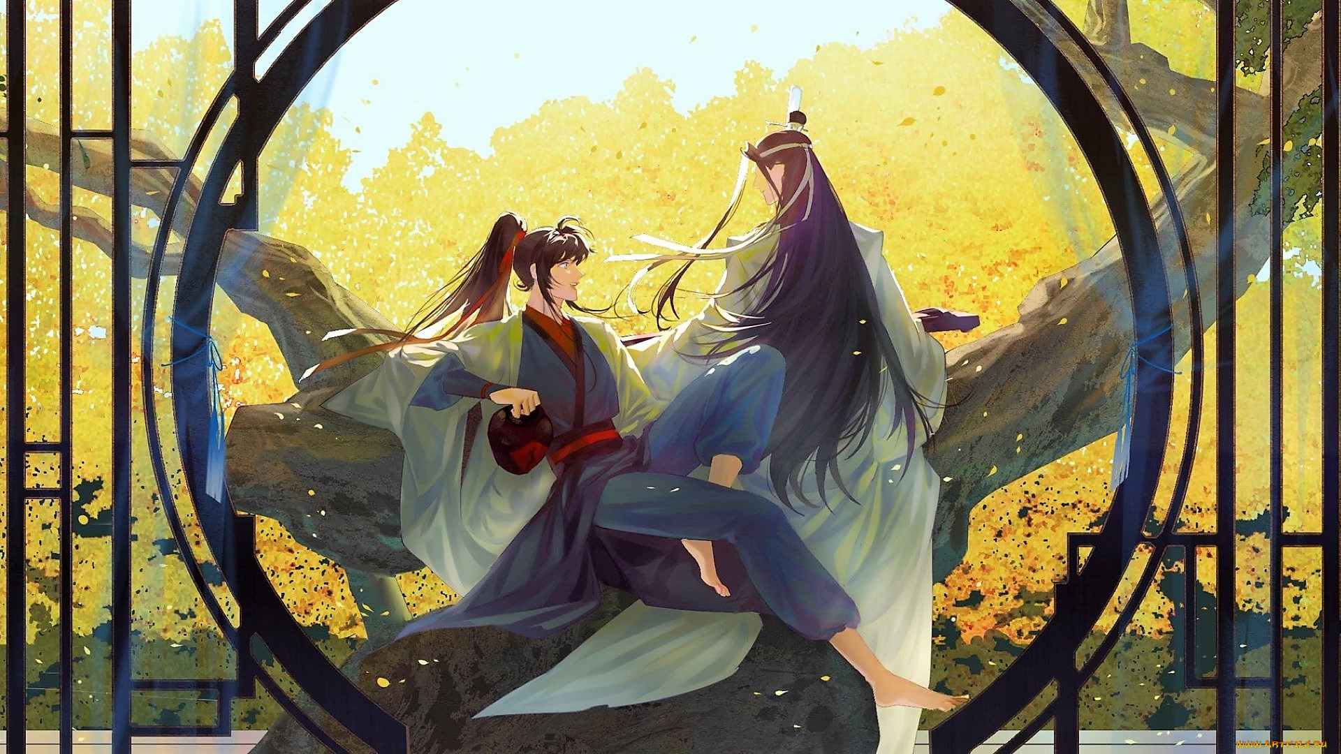 аниме, mo, dao, zu, shi, вэй, усянь, лань, ванцзы