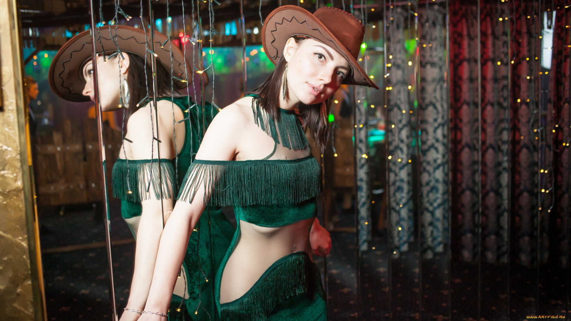 девушки, -, брюнетки, , шатенки, golden, girls, ночной, клуб, модель