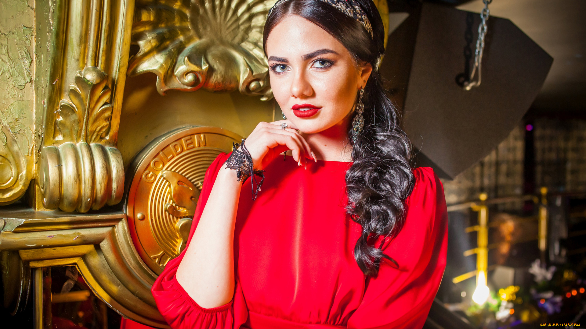 девушки, -, брюнетки, , шатенки, golden, girls, ночной, клуб, модель