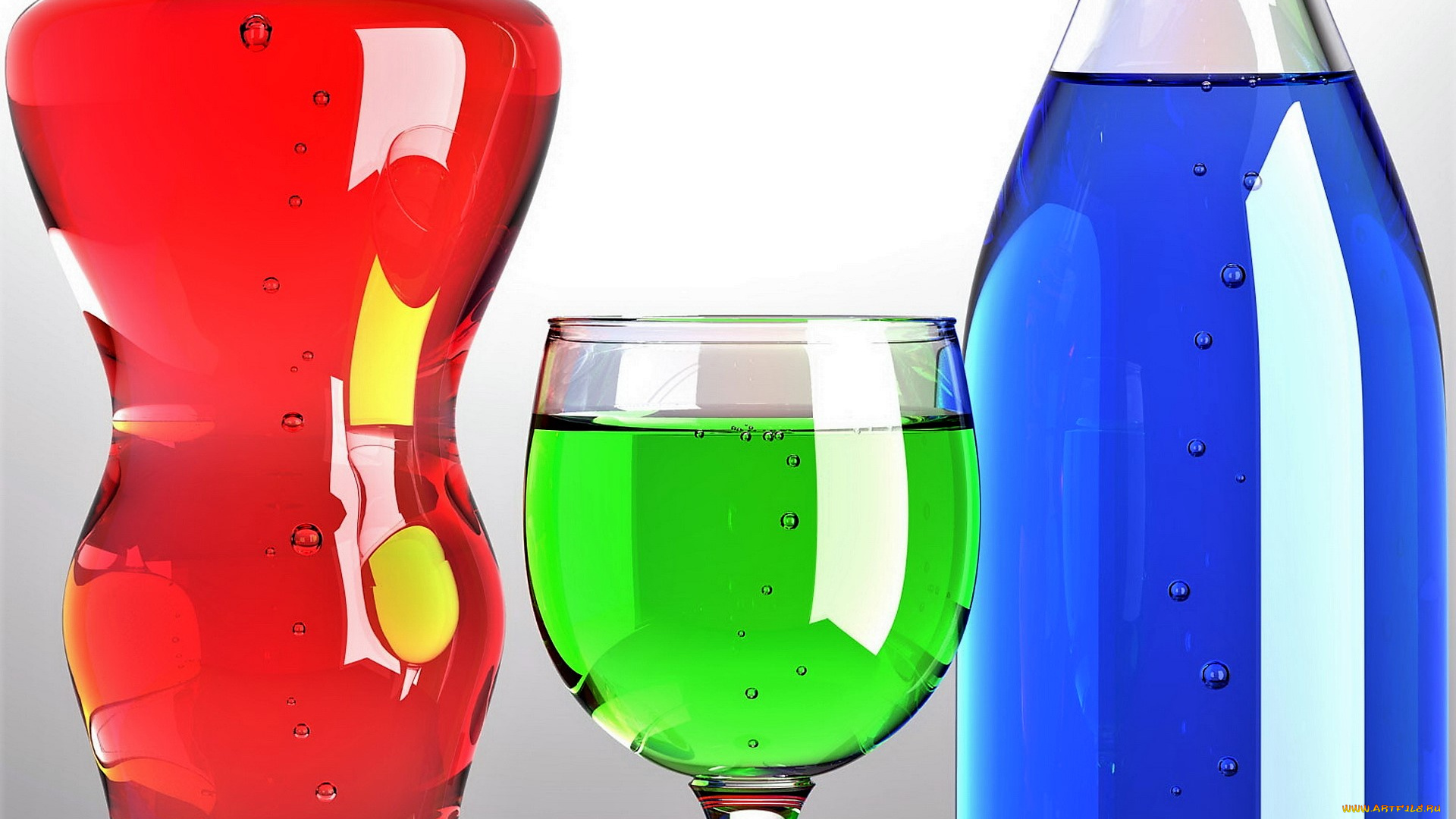 еда, напитки, цвета, бутылки, бокал