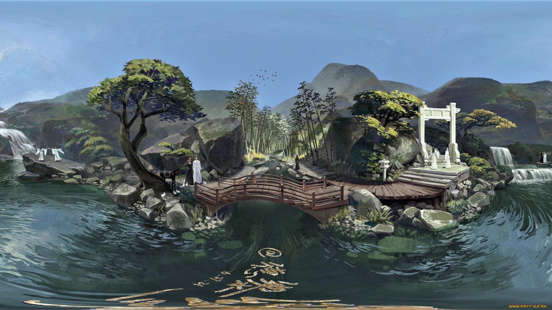 рисованное, кино, , мультфильмы, вэй, усянь, лань, ванцзы, сычжуй, цзыньи, гусу